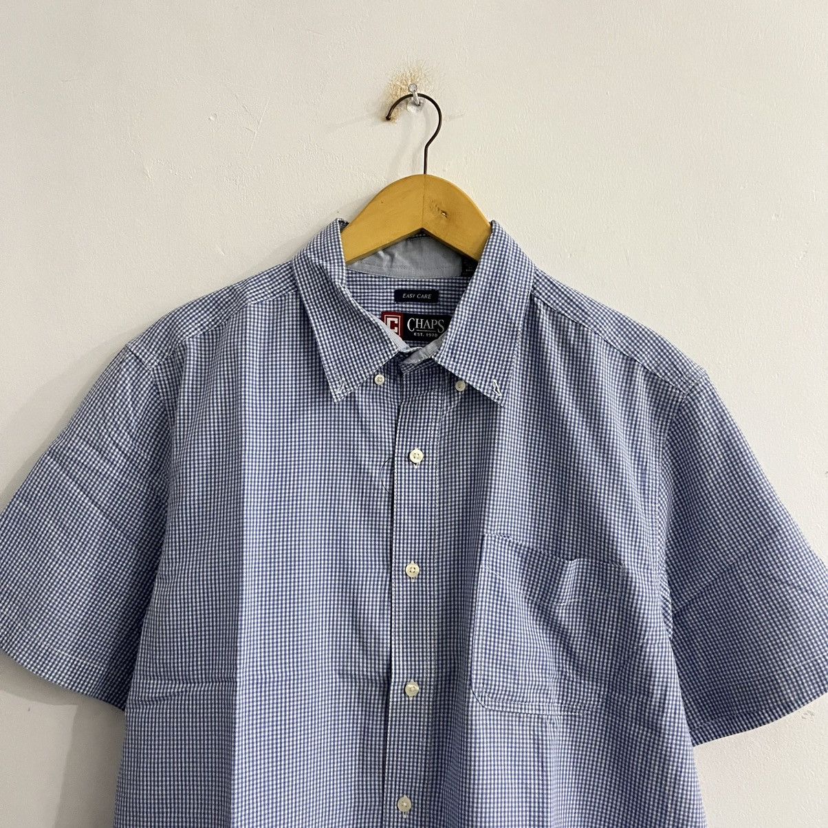 Japanese Brand Chaps Short Sleeve Button Up Size US XL / EU 56 / 4 - 2 Thumbnail