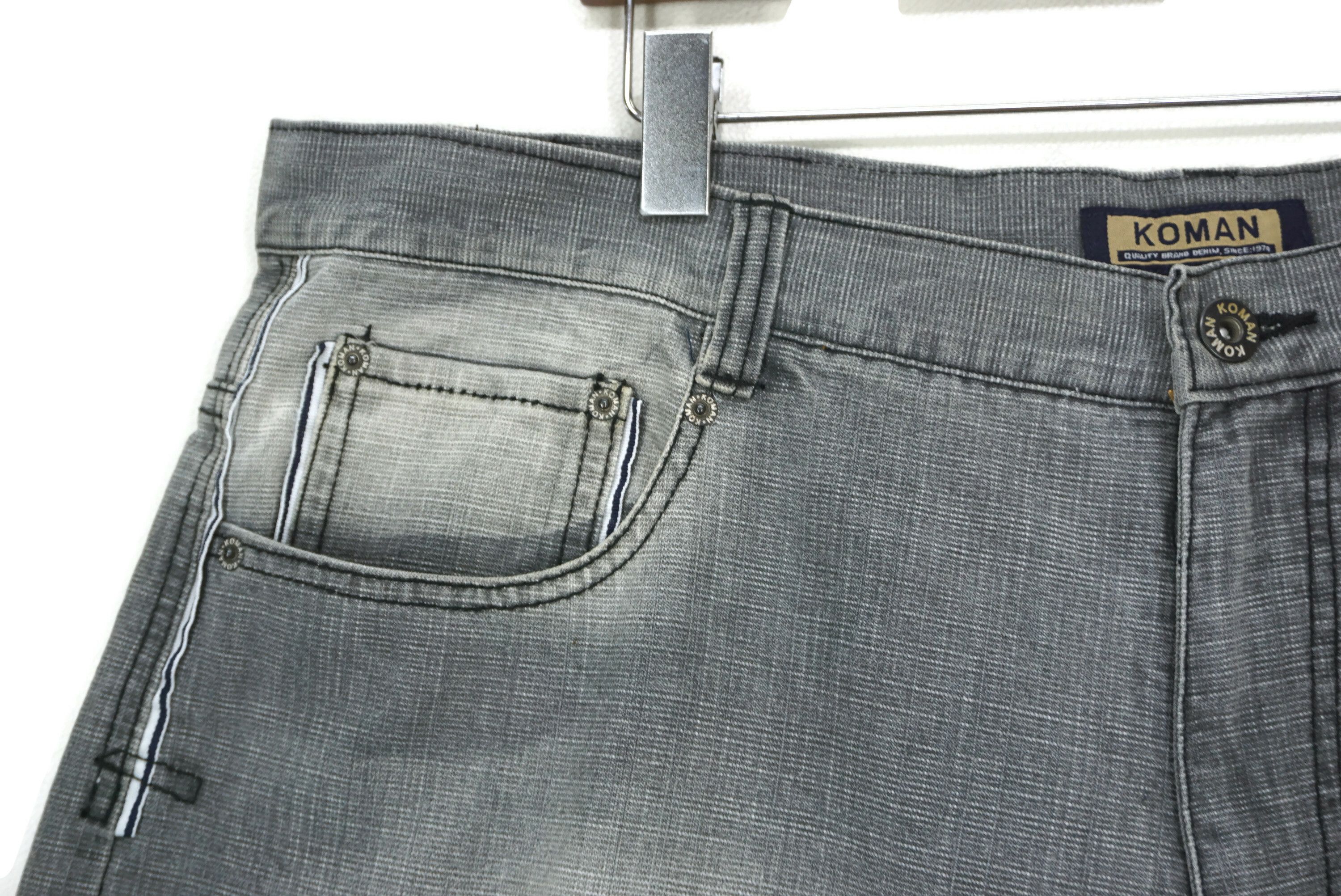 Koman Y2K Baggy Jeans Size W42xL32 Hip Hop Skateboard Denim Size US 42 / EU 58 - 4 Thumbnail
