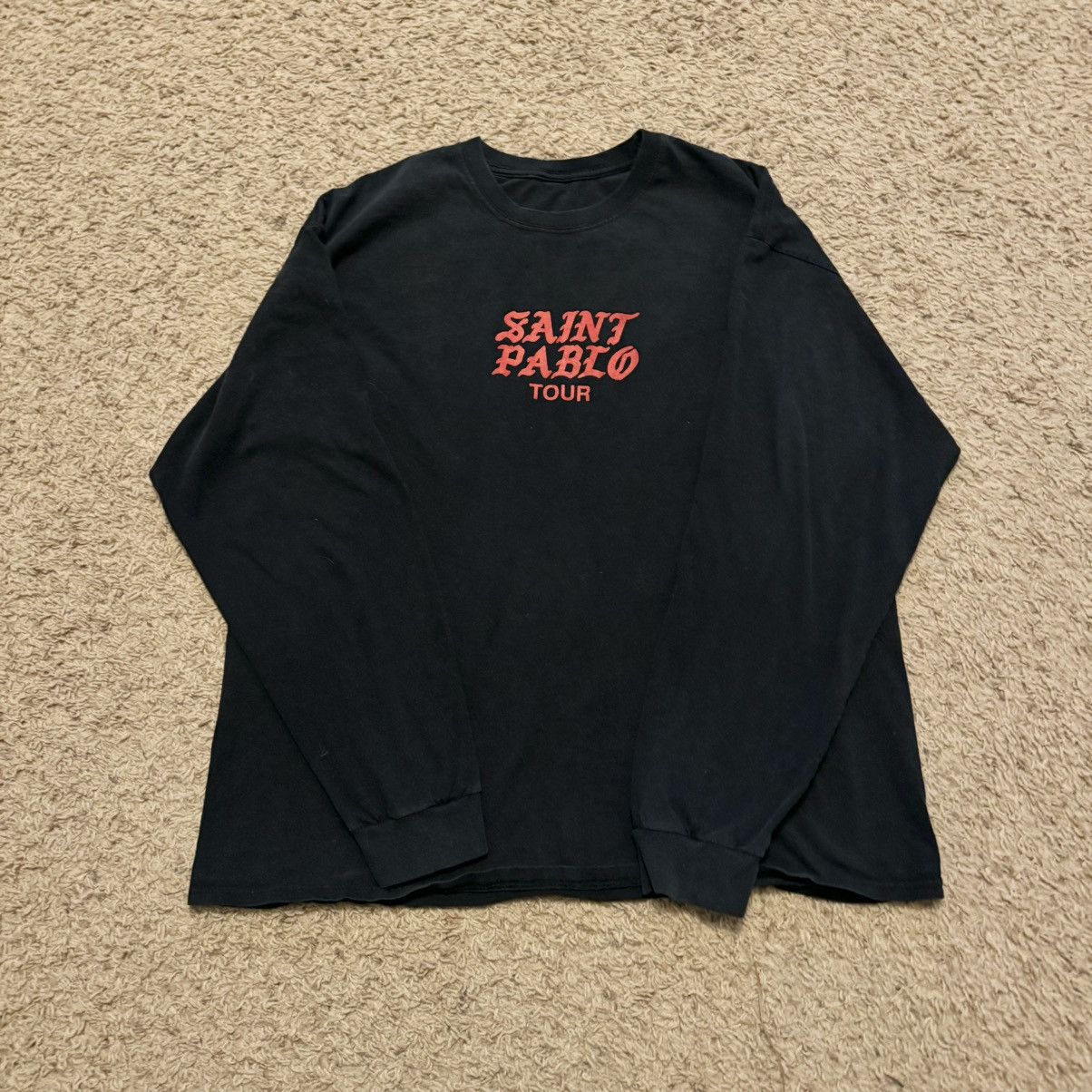 Kanye West KANYE WEST LIFE OF PABLO TOUR TEE! Size US XL / EU 56 / 4 - 1 Thumbnail