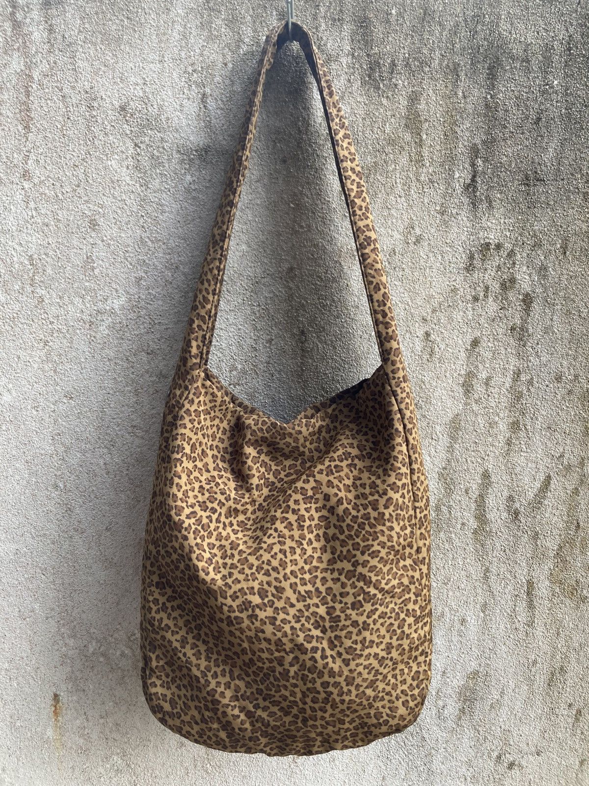 Bottega Veneta Hobo Leopard Print Shoulder Bags