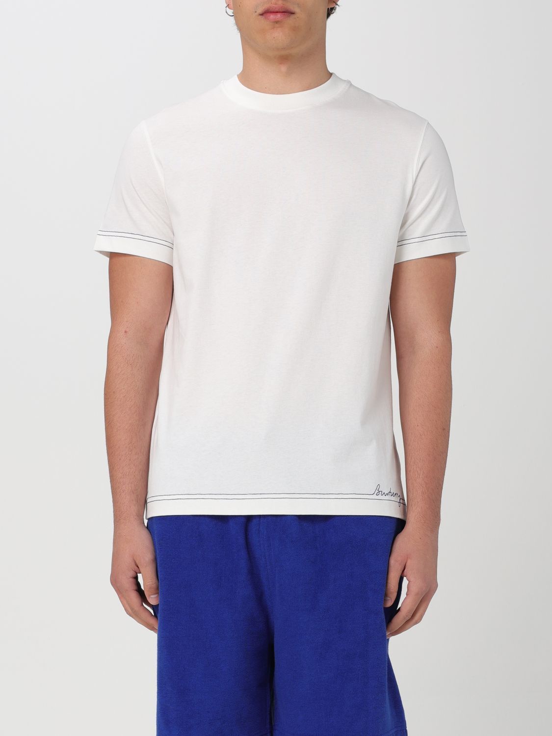 image of Burberry T-Shirt Men White (Size XL)