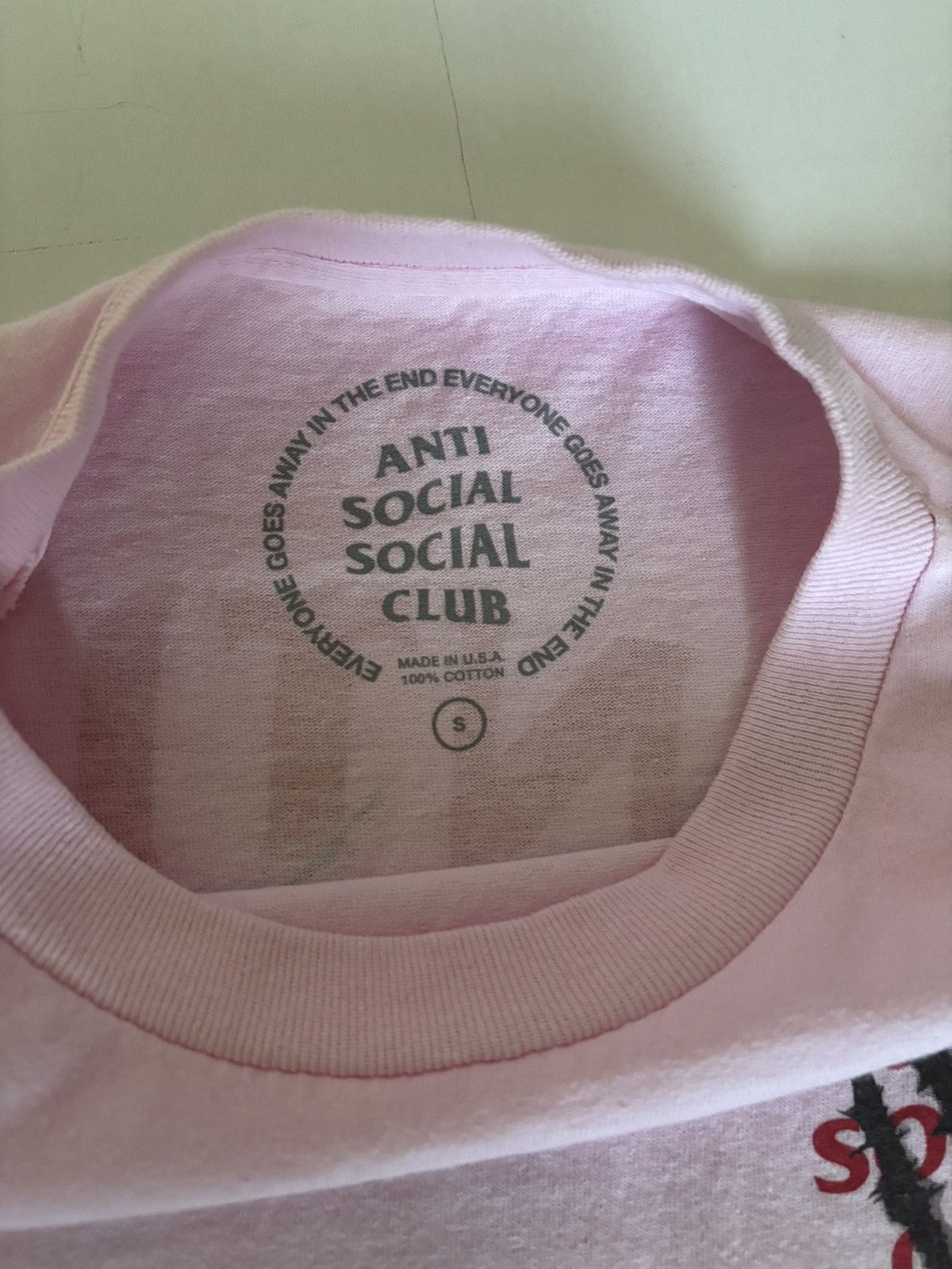 Anti Social Social Club ASSC Claw T-Shirt Size US S / EU 44-46 / 1 - 3 Thumbnail