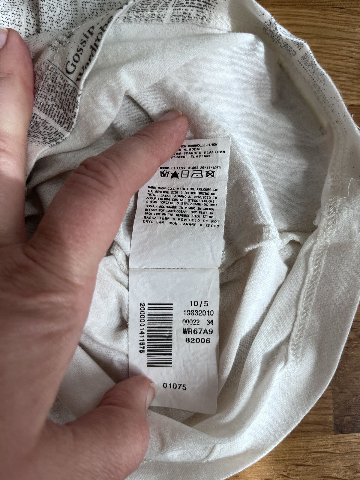 John Galliano Vintage Galliano Newspaper Print Tee Y2K Archive M Size M / US 6-8 / IT 42-44 - 14 Thumbnail