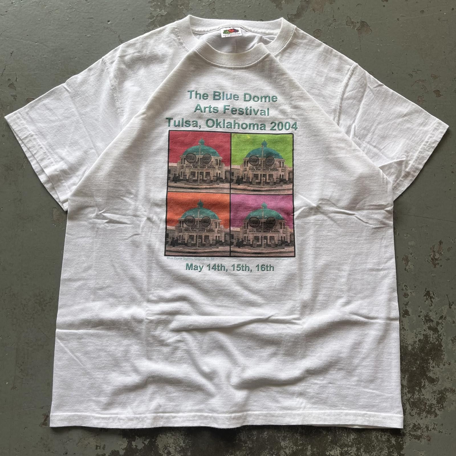 Andy Warhol × Vintage Vintage Y2K The Blue Dome Tulsa Oklahoma Andy Warhol Shirt Size US M / EU 48-50 / 2 - 1 Thumbnail
