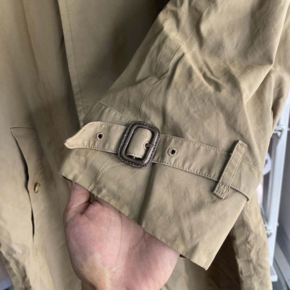 Burberry VINTAGE BURBERRY MARUZEN TOKYO Nova Check Trench Coat Beige Size US L / EU 52-54 / 3 - 9 Thumbnail