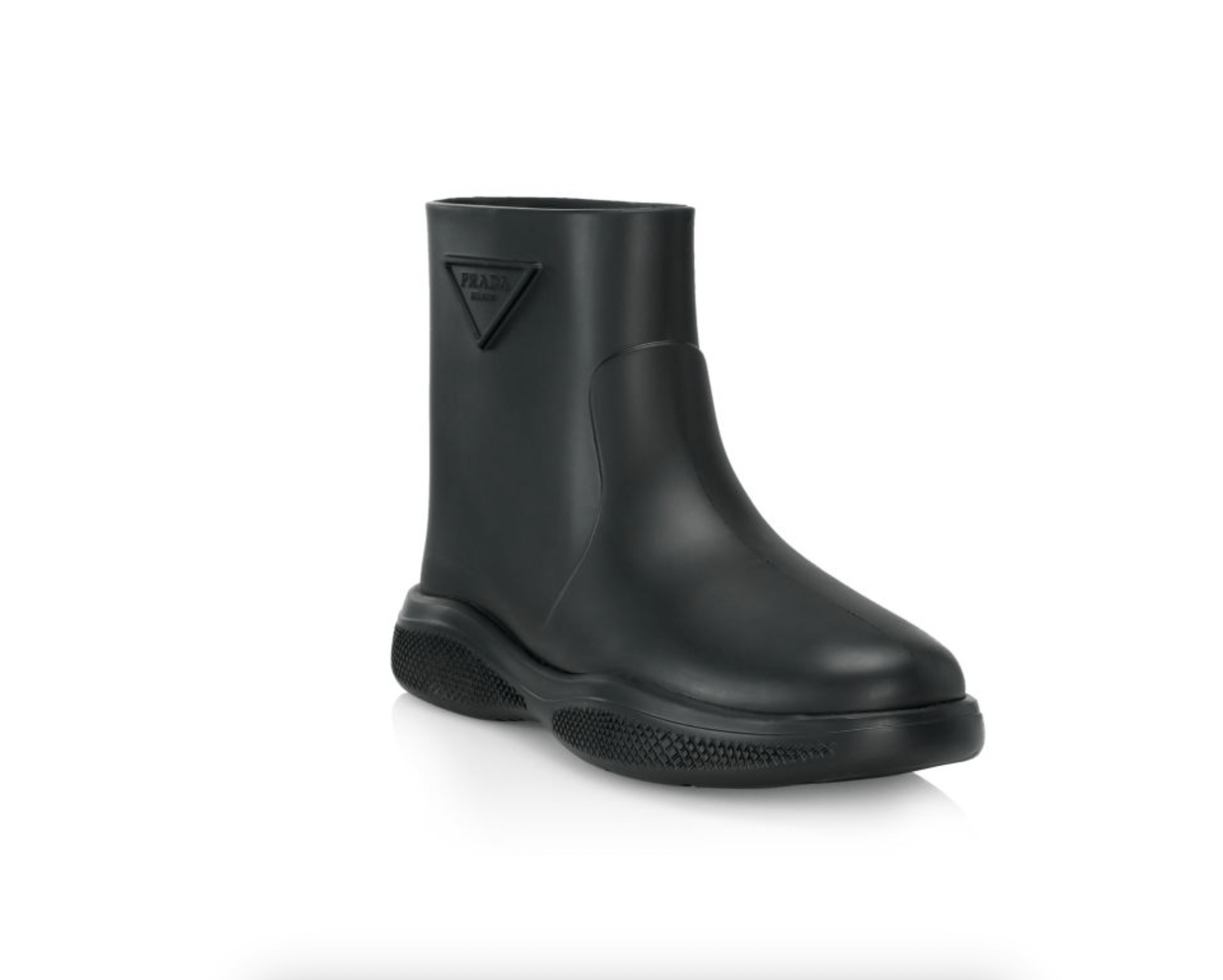 Prada Prada Rubber Rain Boots MEN Size US 11 / EU 44 - 1 Thumbnail