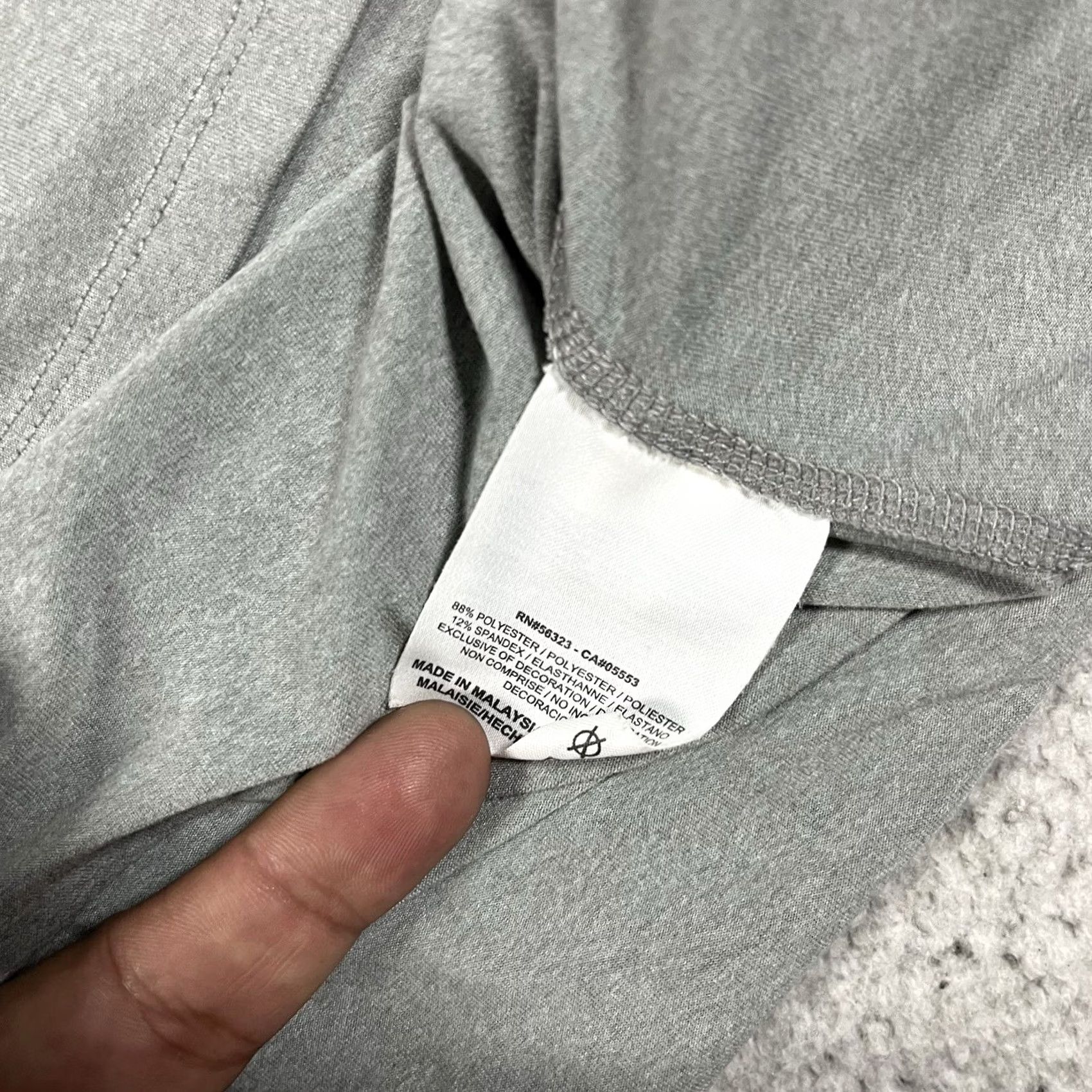 Nike Nike Dri-Fit 1/4 Zip Pullover Mens XL Gray Lightweight Running Active Size US XL / EU 56 / 4 - 7 Thumbnail