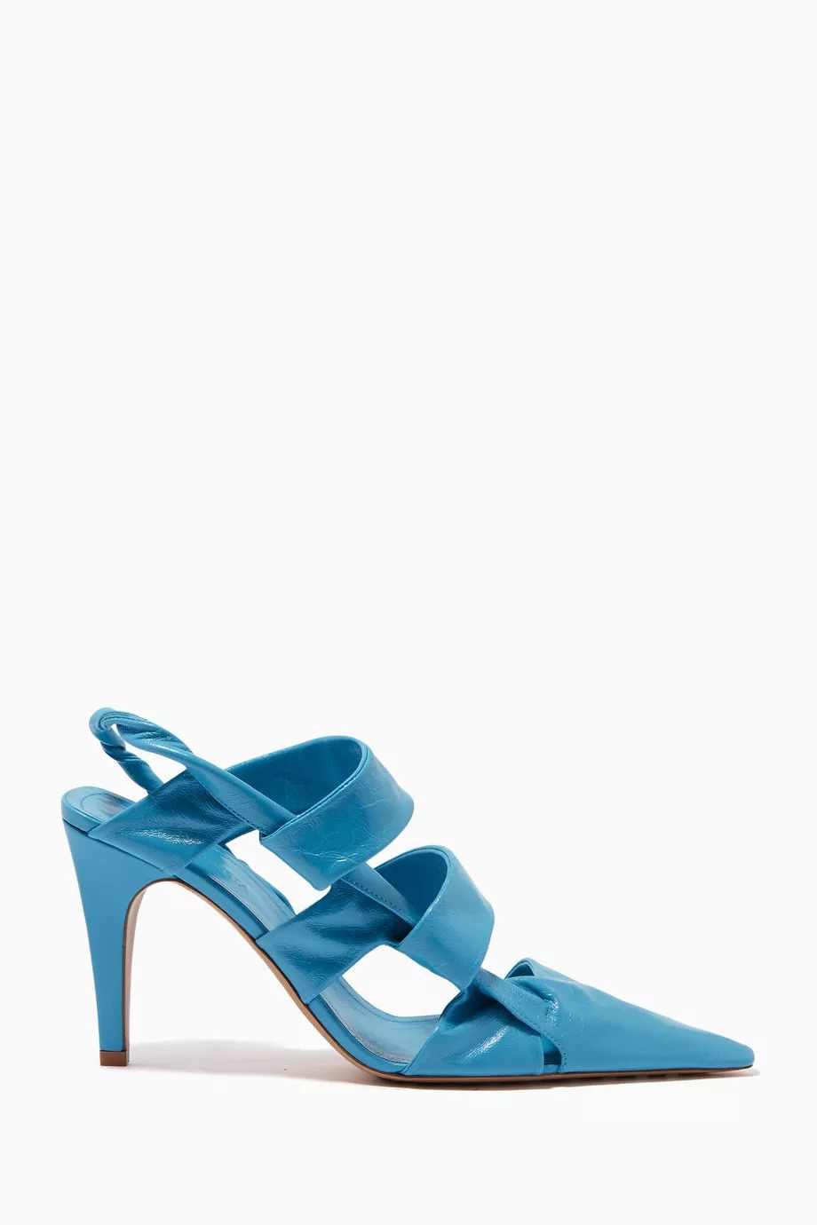o1y0725 Slingback Pumps in Azure