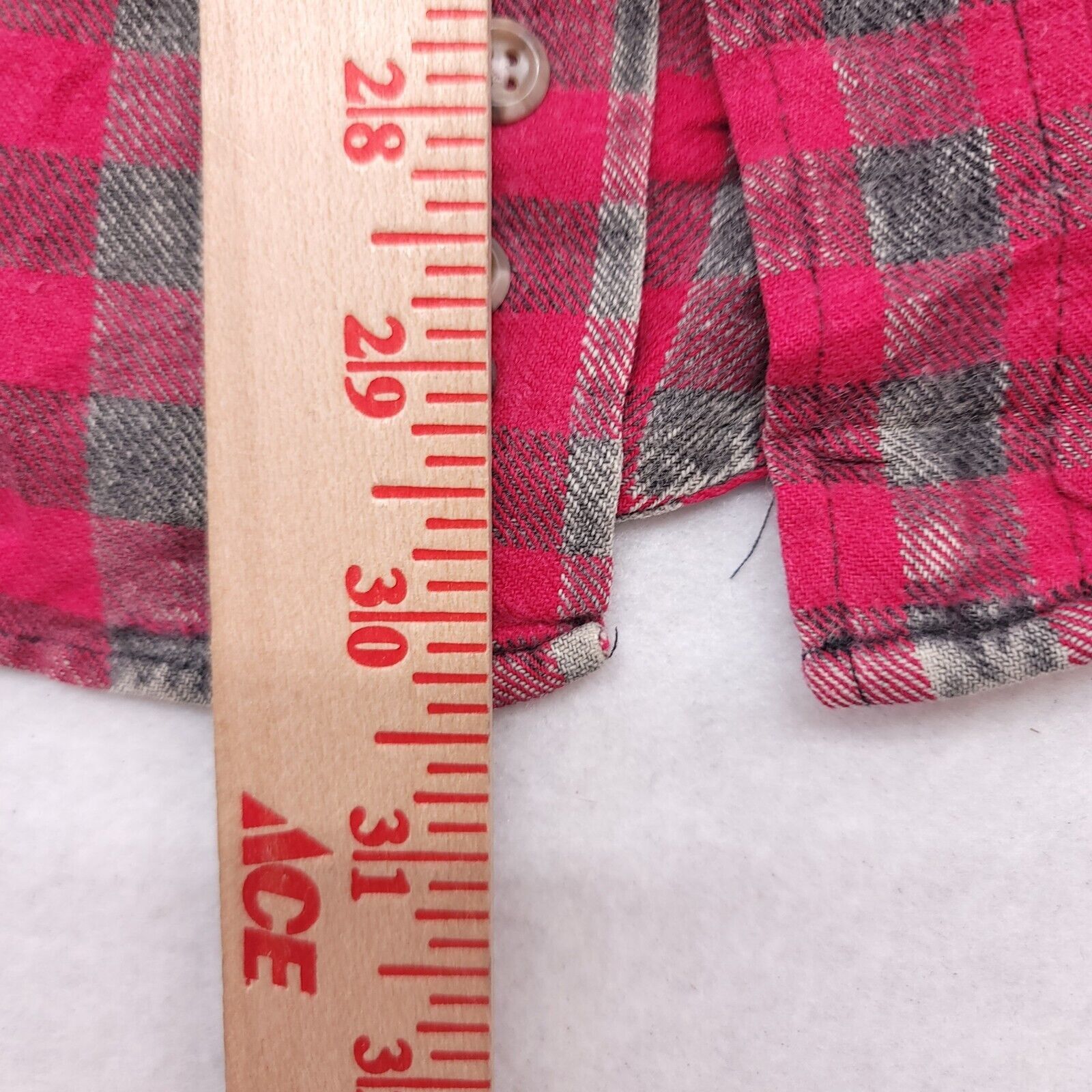 High Sierra High Sierra Gingham Flannel Shirt Mens Size Large L Red Size US L / EU 52-54 / 3 - 7 Thumbnail