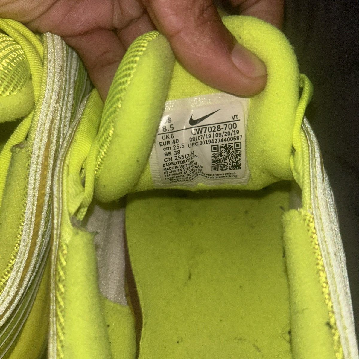 Nike Air Max 97 Volt Size US 8.5 / IT 38.5 - 5 Thumbnail