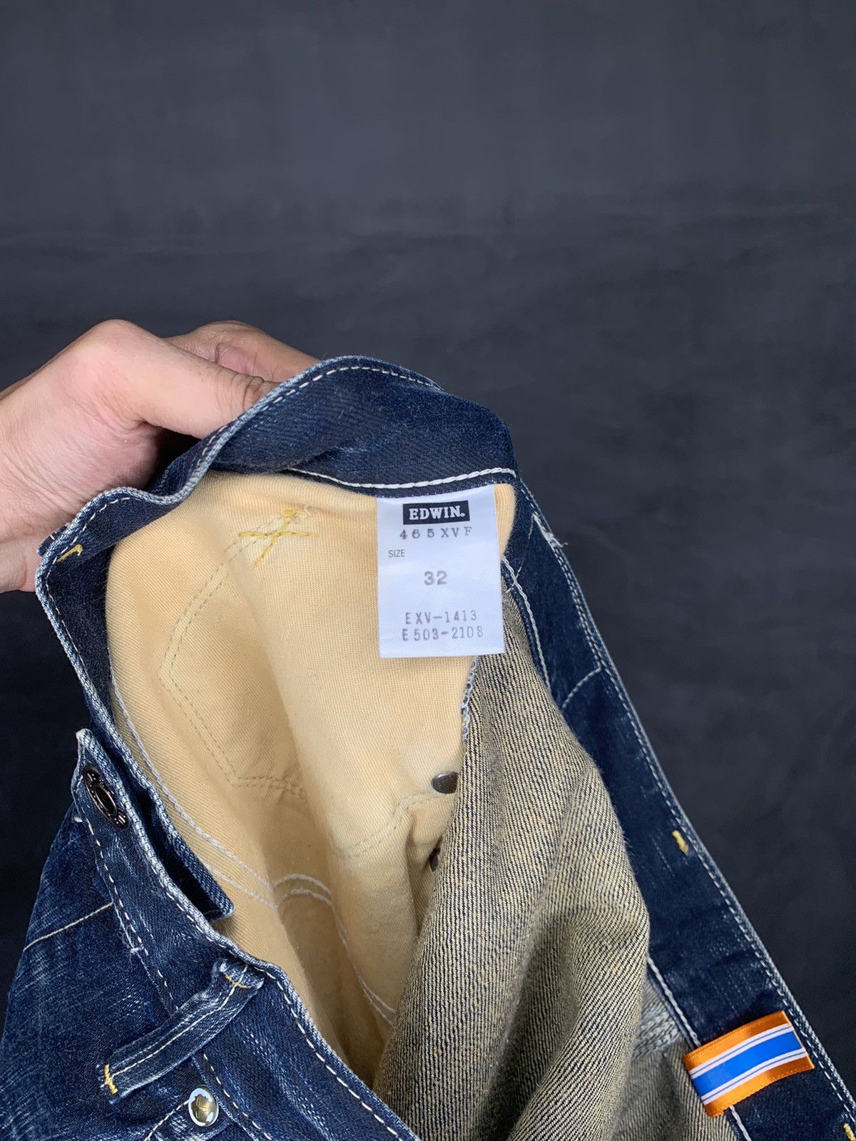 Edwin Vintage Edwin XV Function Buckleback Baggy Denim Jeans Size US 34 / EU 50 - 8 Thumbnail