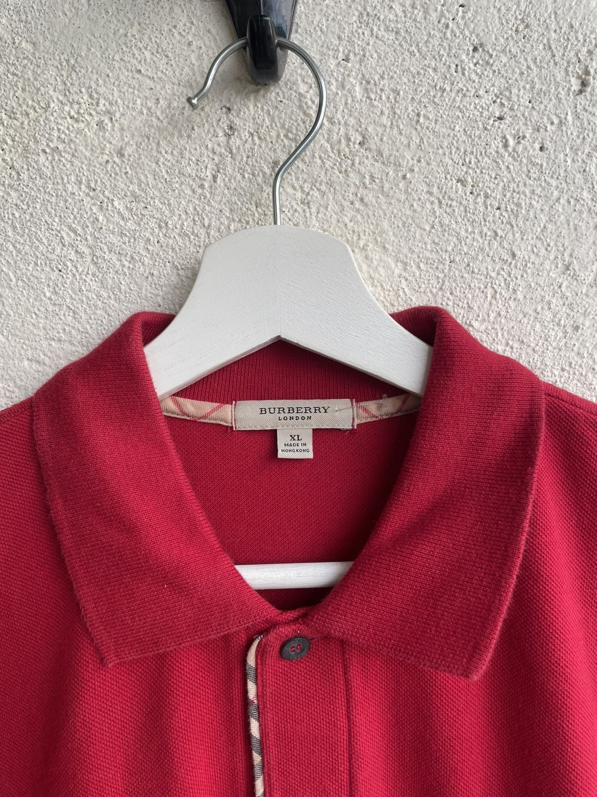 Burberry Burberry Vintage Polo Shirt Embroidery Novacheck Hysteric Size US XXL / EU 58 / 5 - 4 Thumbnail