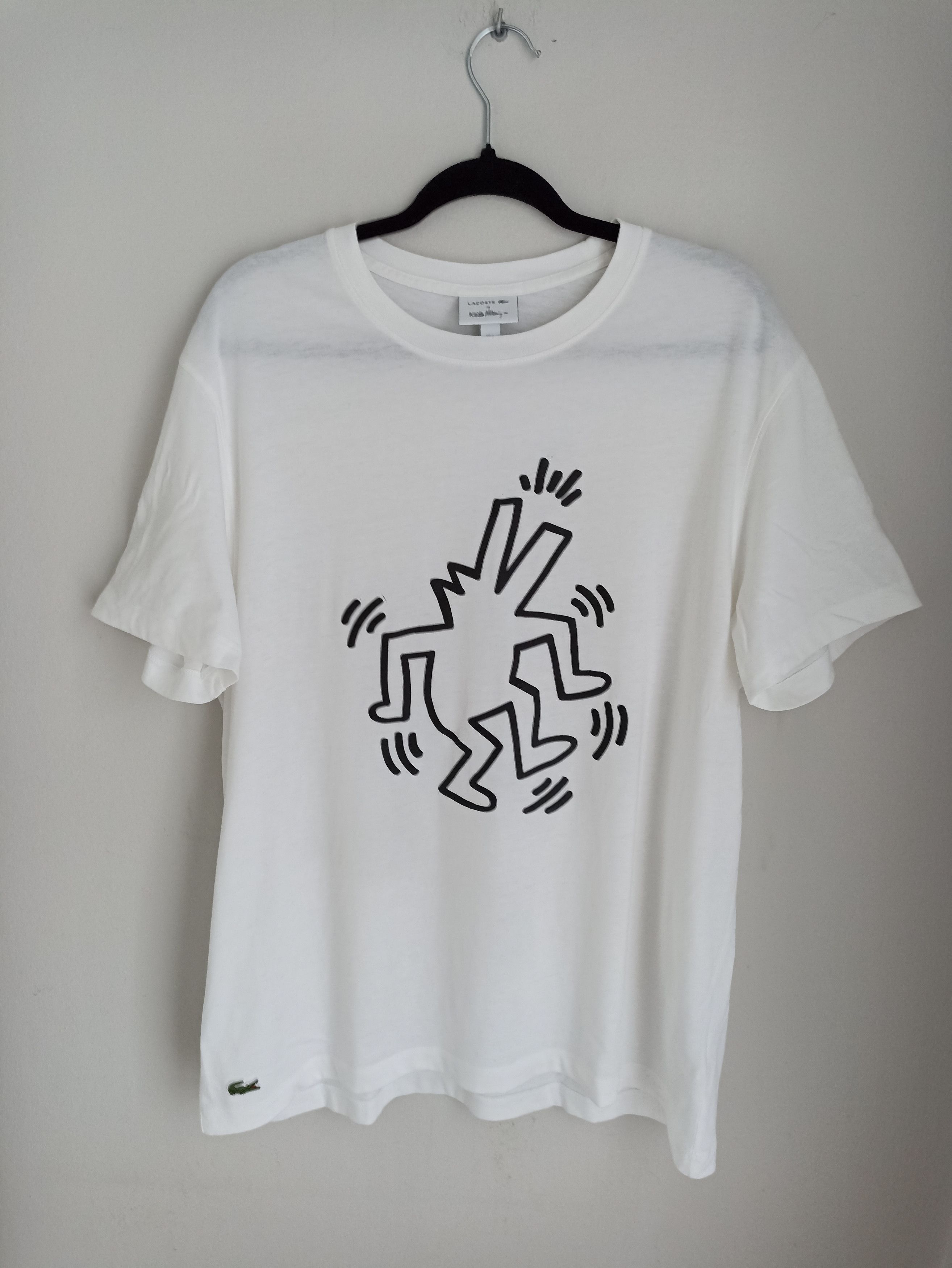 Lacoste Lacoste x Keith Haring print t shirt streetwear tee logo Grailed