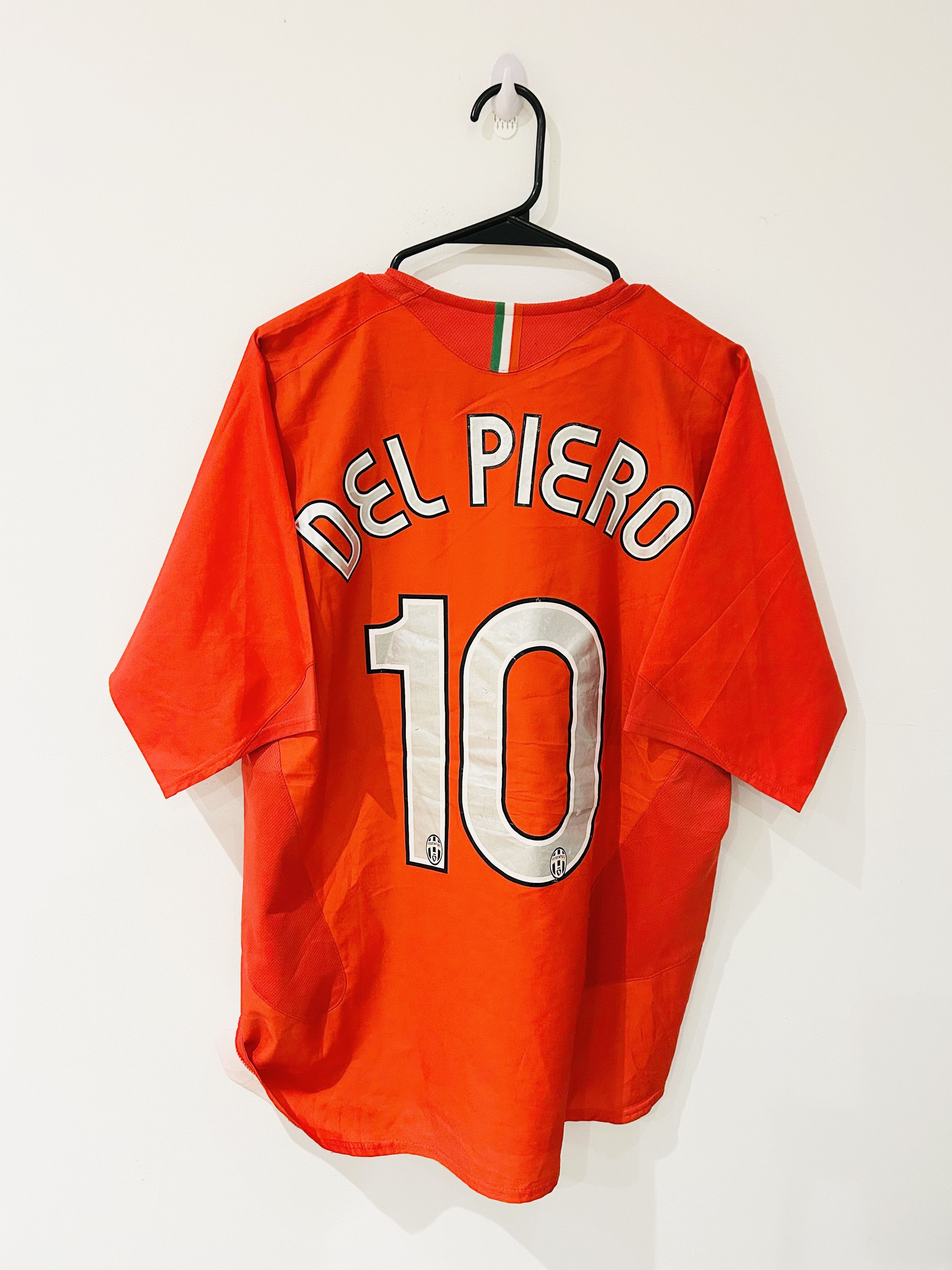 Juventus 2005/06 away Del piero jersey