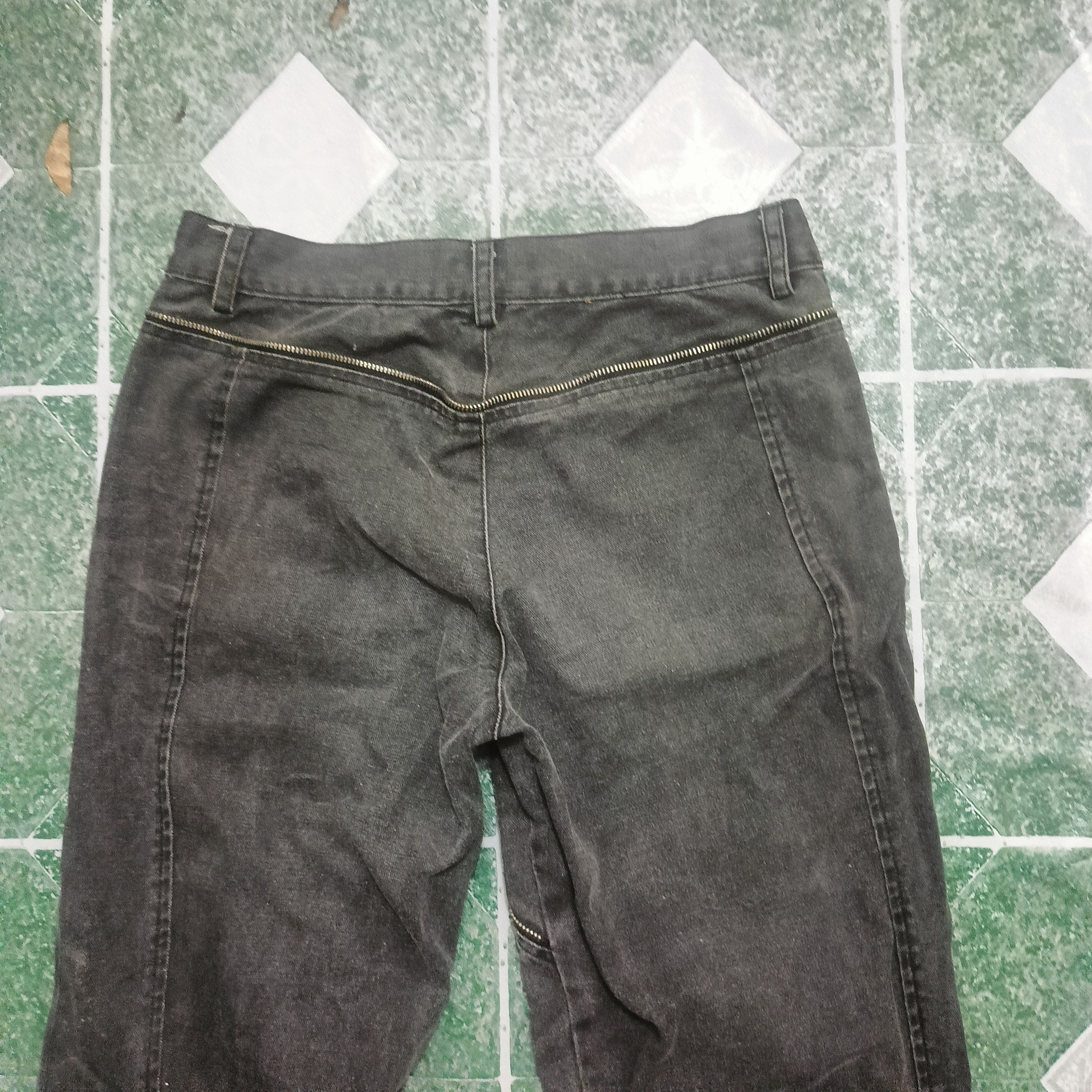 If Six Was Nine Japanese Naoni Kino Zipper design Lace up Pants Size US 30 / EU 46 - 10 Thumbnail