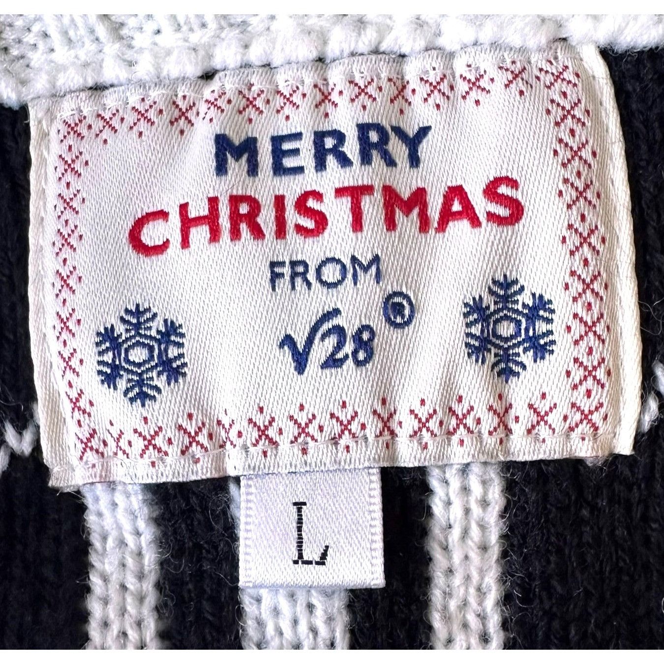 Other v28 Ugly Christmas Reindeer Sweater Unisex Large Winter Merr Size US L / EU 52-54 / 3 - 12 Thumbnail
