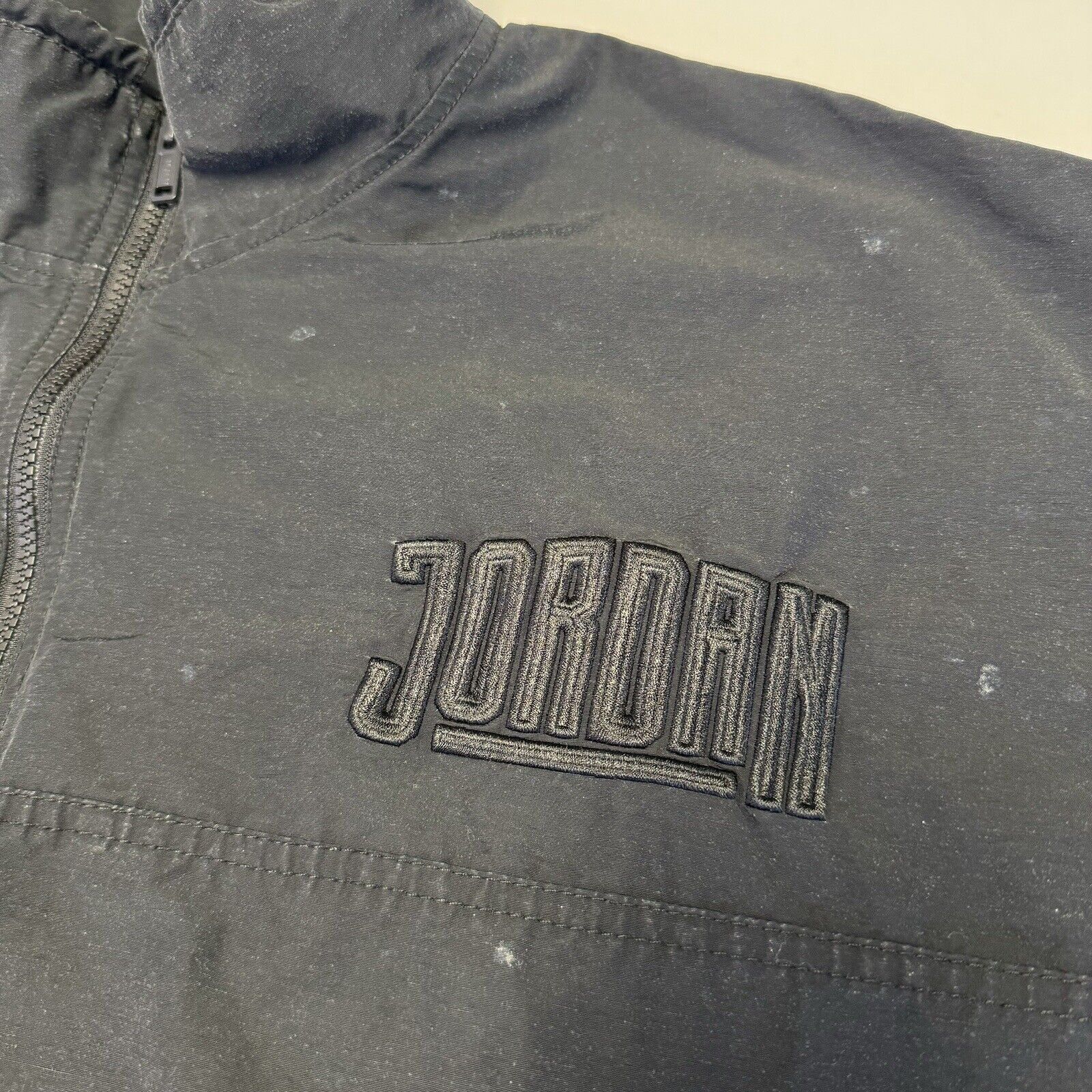 Jordan Brand Vintage Air Jordan Nike Jacket Mens XL Black 1/4 Zip Basketb Size US XL / EU 56 / 4 - 5 Thumbnail