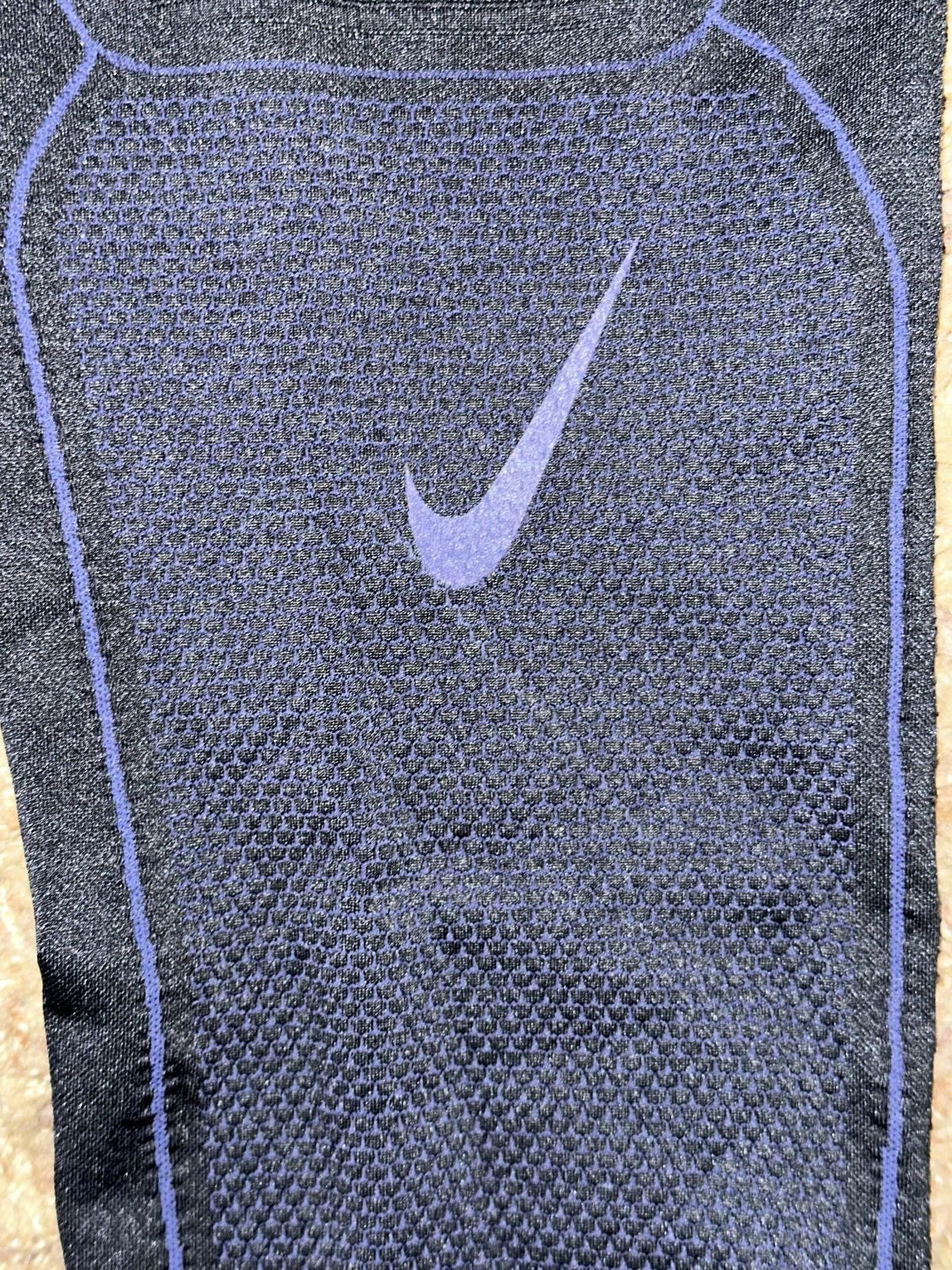 Nike Rare Nike Pro Hyperwarm Gamme Hyperwarm Black Blue Tights Size US 34 / EU 50 - 2 Thumbnail