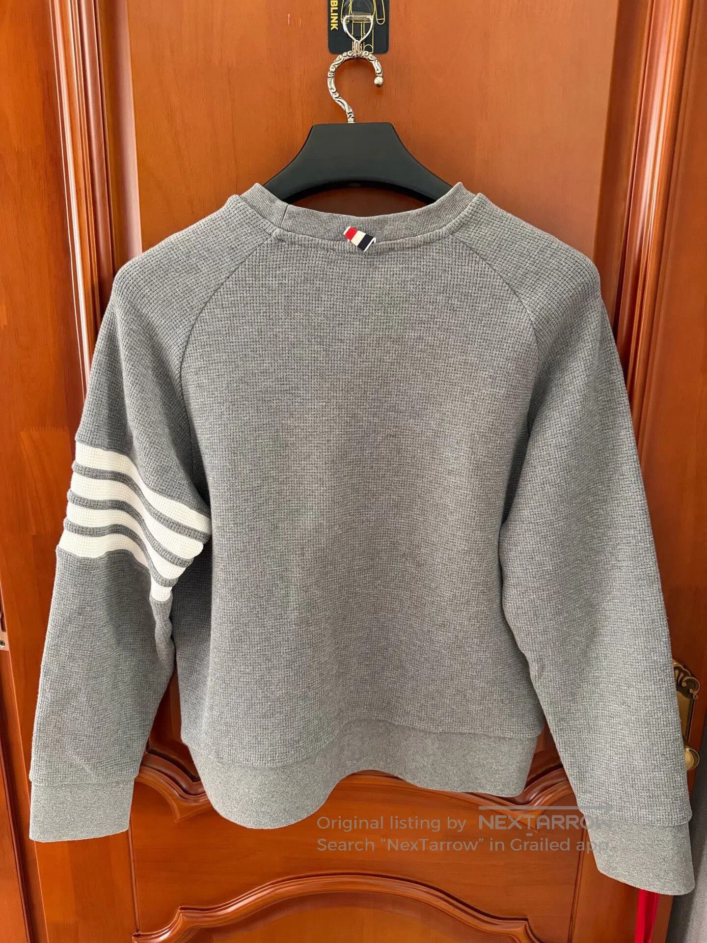 Thom Browne thom browne waffle sweatshirt gray size 3. Size US M / EU 48-50 / 2 - 2 Thumbnail