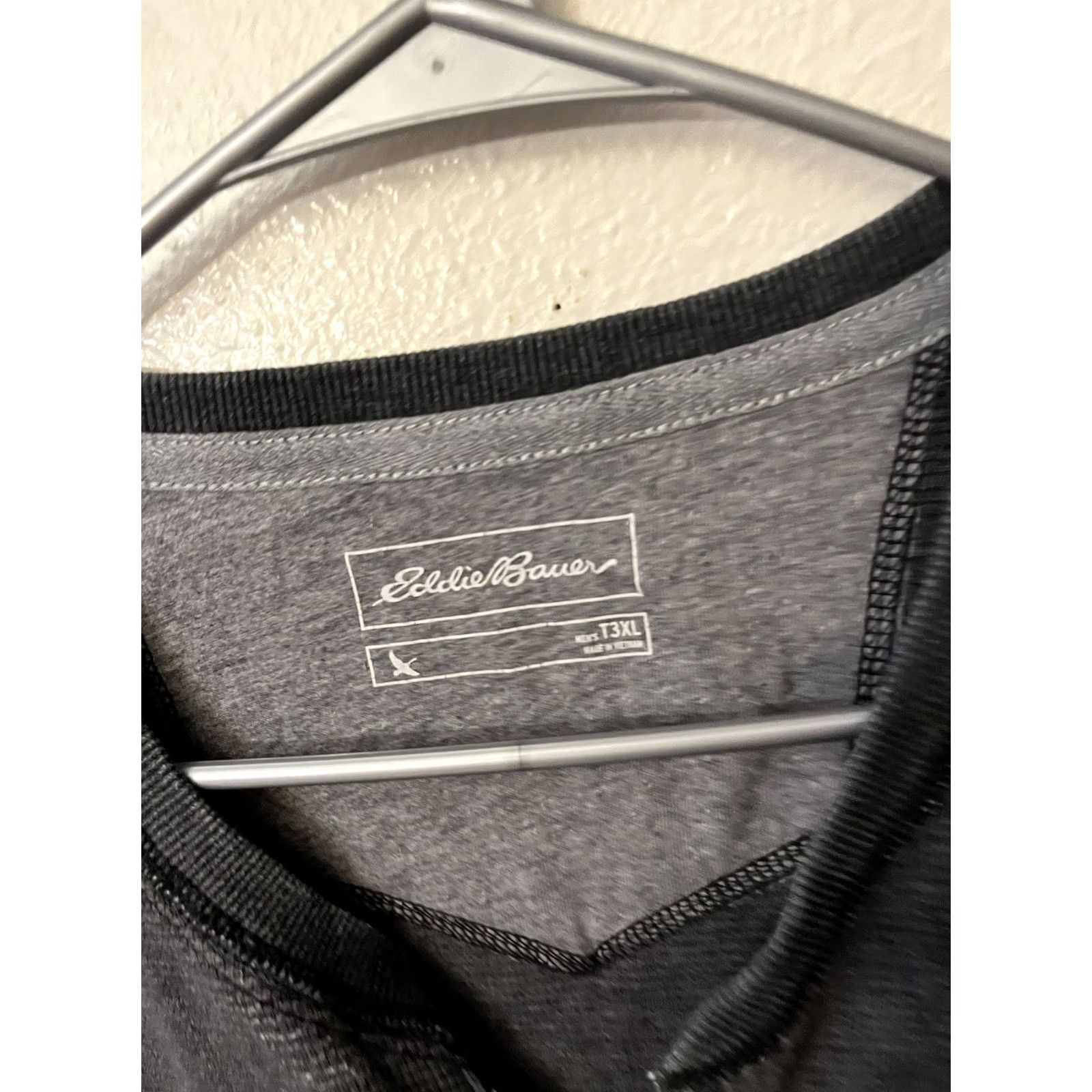 Eddie Bauer Eddie Bauer Shirt Men Size T3XL Gray Knit Henley Long Sleeve Pullover Waffle Size US XXL / EU 58 / 5 - 2 Thumbnail