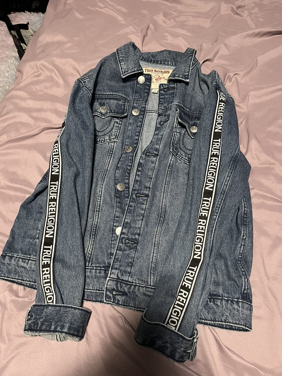 True Religion True Religion Denim Jacket Size US M / EU 48-50 / 2 - 2 Thumbnail