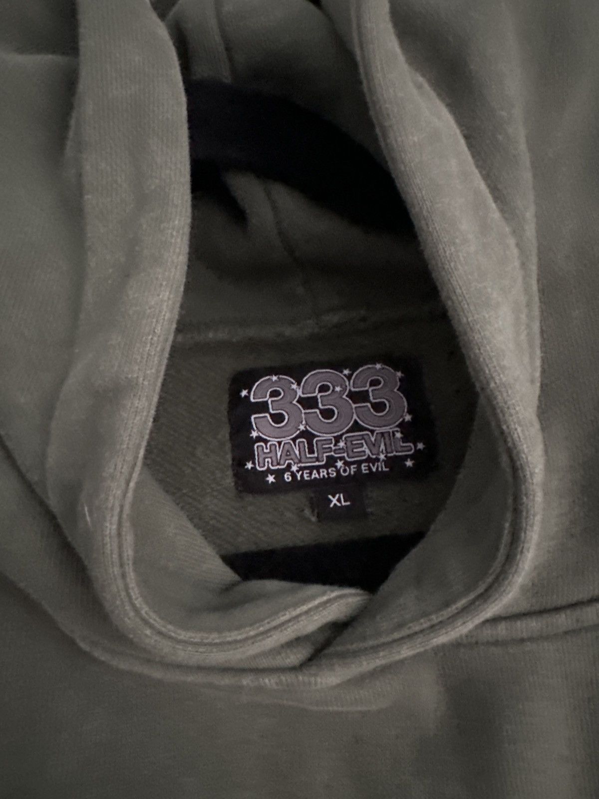 Half Evil Half Evil Embossed Heavyweight Logo Hoodie Size US XL / EU 56 / 4 - 6 Thumbnail