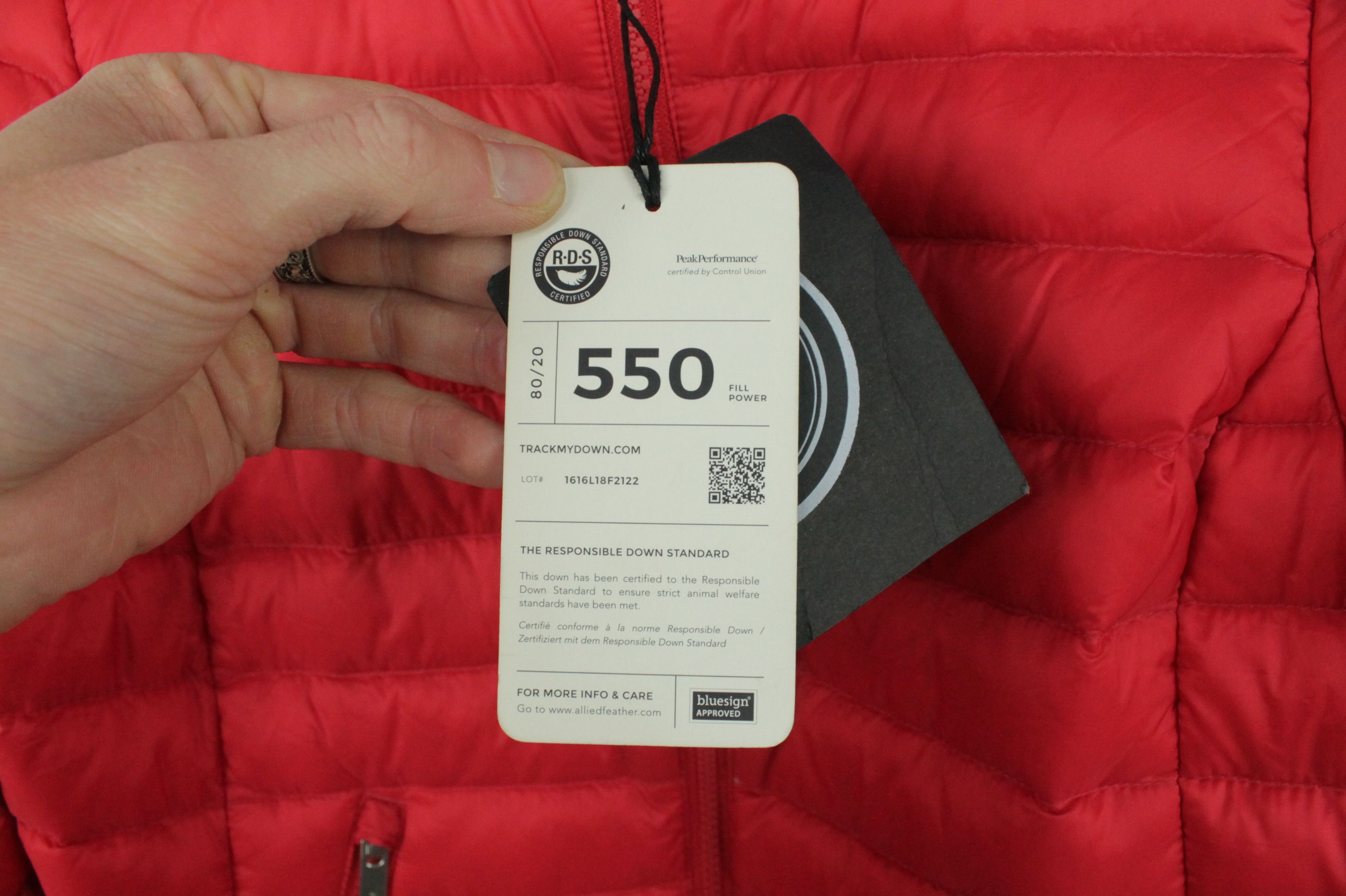 Peak Performance PEAK PERFORMANCE Red Bonnie Down Puffer Jacket Size S / US 4 / IT 40 - 4 Thumbnail