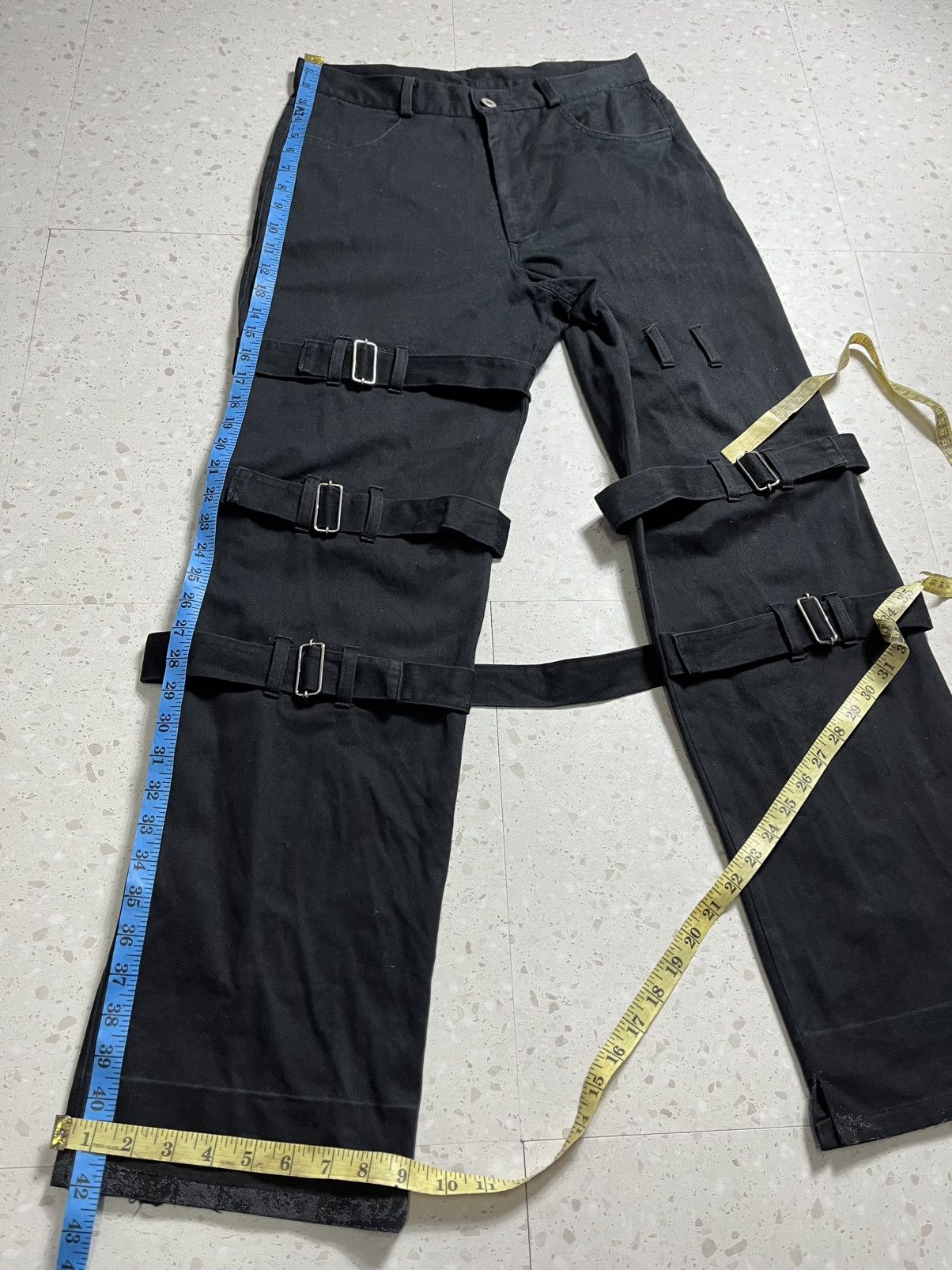 Le Grande Bleu (L.G.B.) Vintage Japanese brand bondage pants if six was nine Size US 30 / EU 46 - 17 Thumbnail