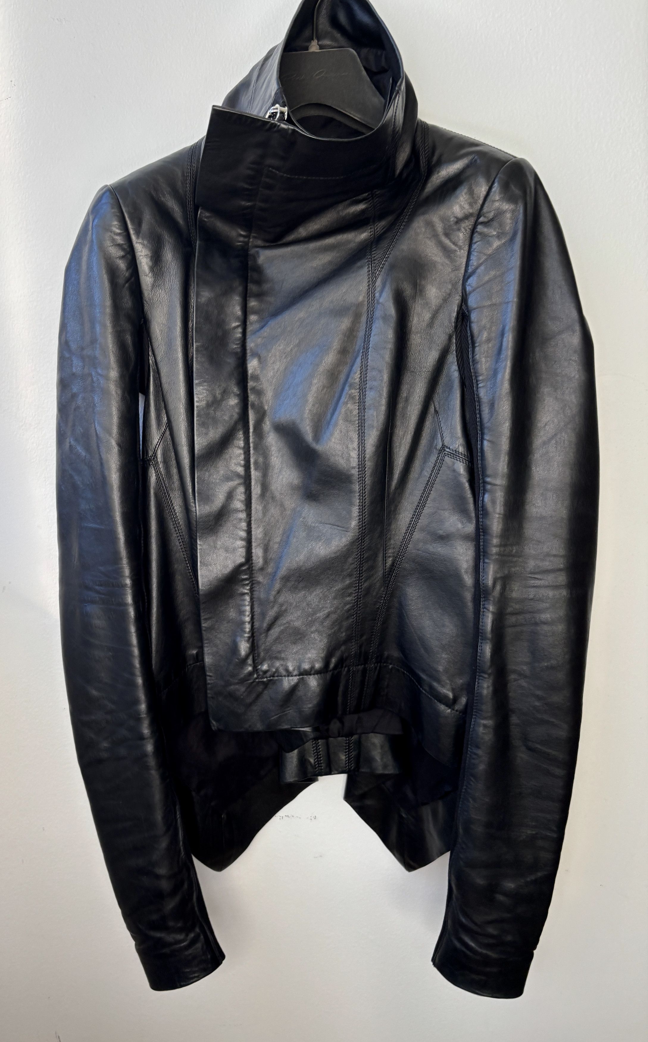 Rick Owens Rick Owens Lamb Skin Naska Biker Jacket IT 38 Size XS / US 0-2 / IT 36-38 - 12 Thumbnail