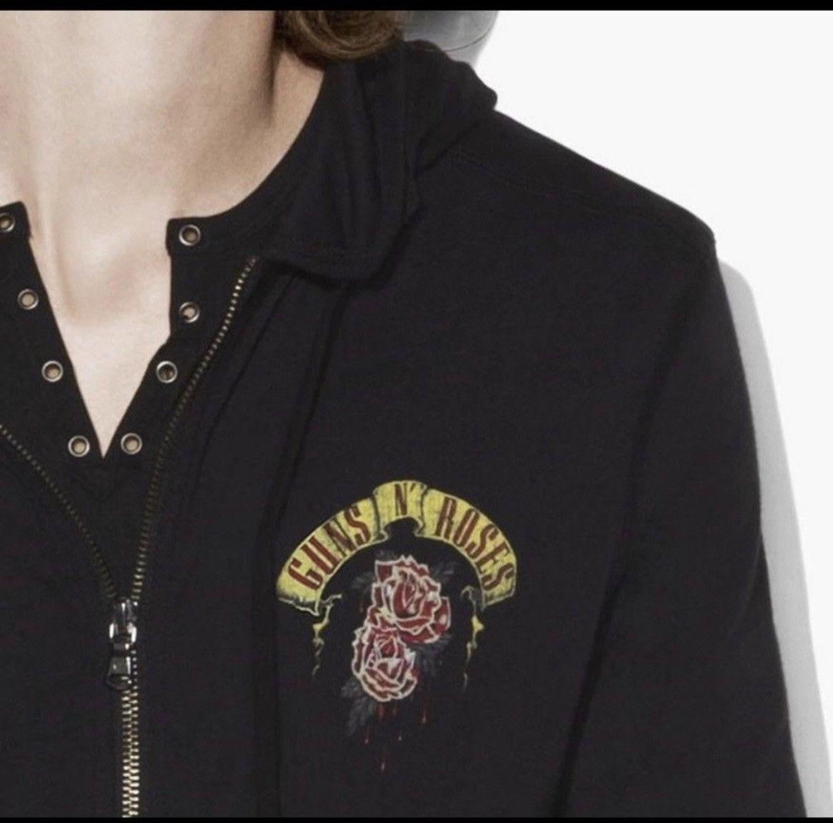 John Varvatos Guns N’ Roses hoodie tee Large. Size US L / EU 52-54 / 3 - 4 Thumbnail