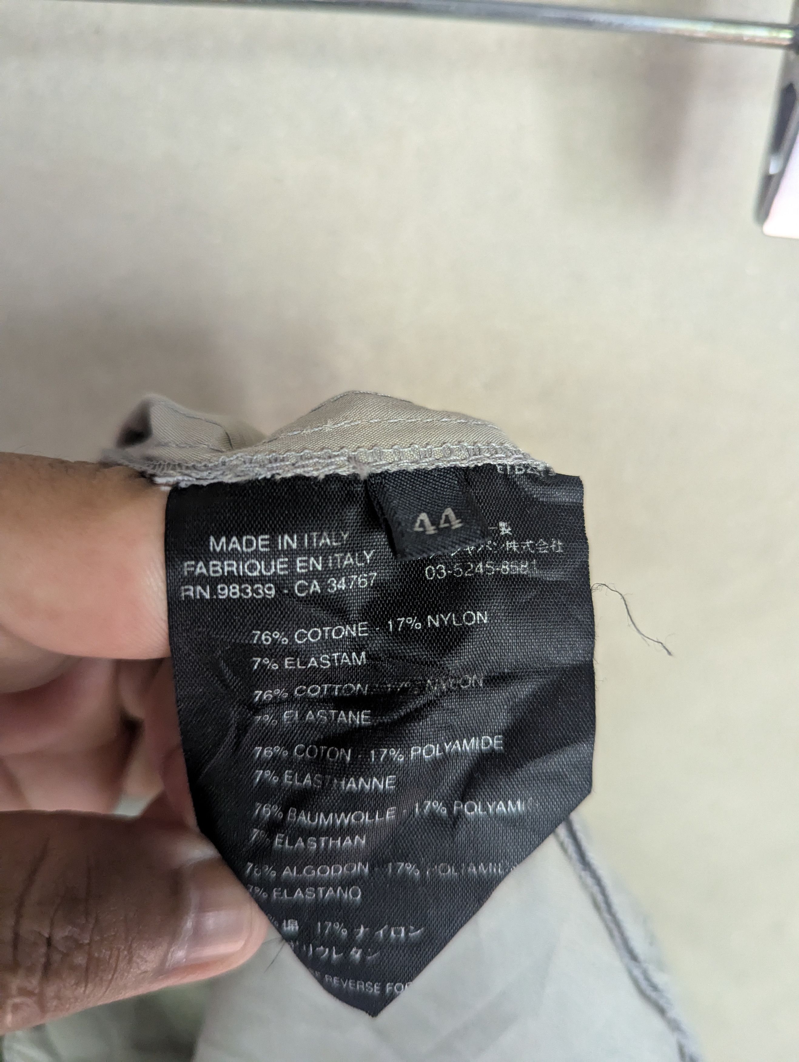 Prada PRADA ZIPPER BOTTOM PANTS Size 30" / US 8 / IT 44 - 14 Thumbnail