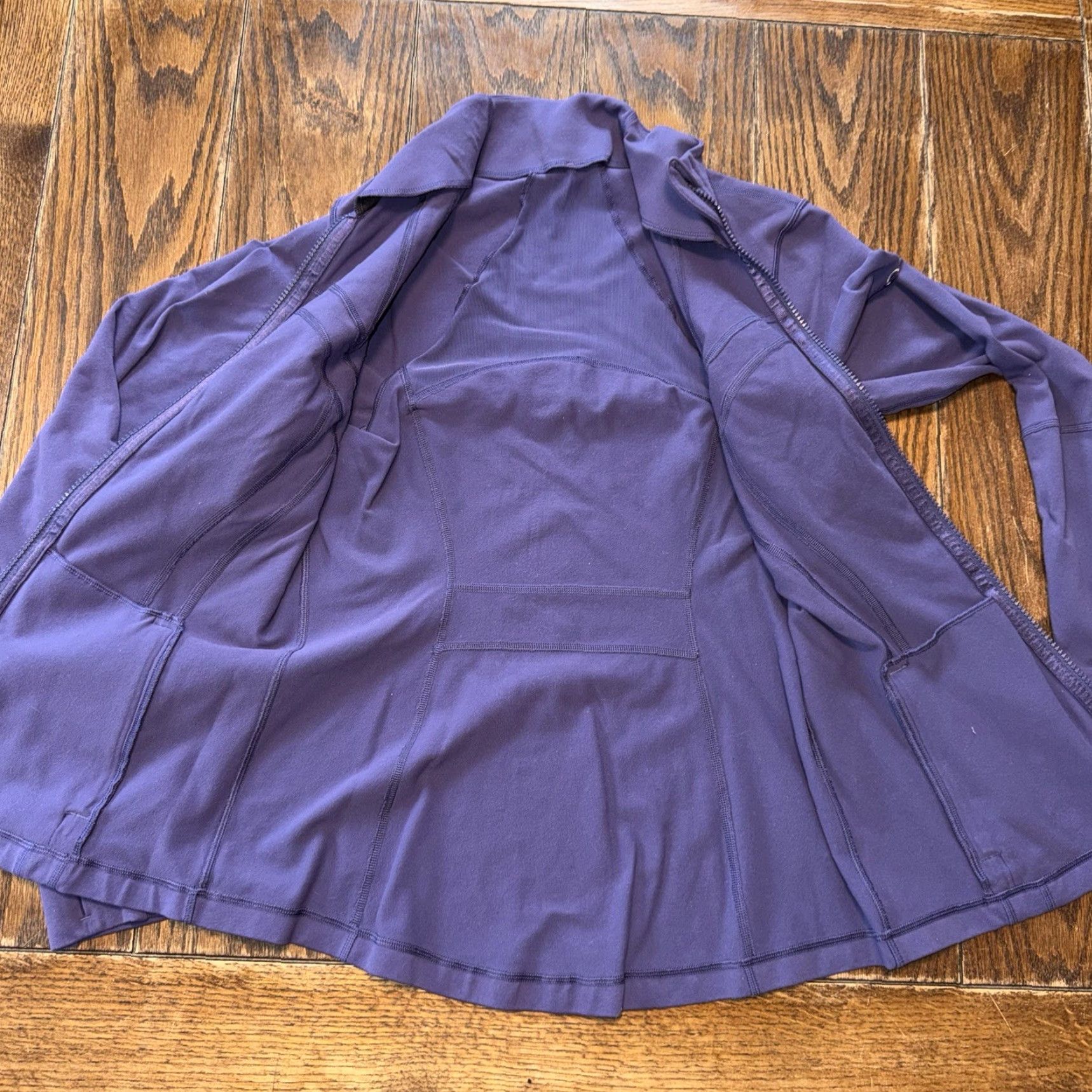 Lululemon Lululemon Define Jacket Purple Activewear Oakmont Club OCC LW4AWLS Size 10 Zip Size L / US 10 / IT 46 - 4 Thumbnail