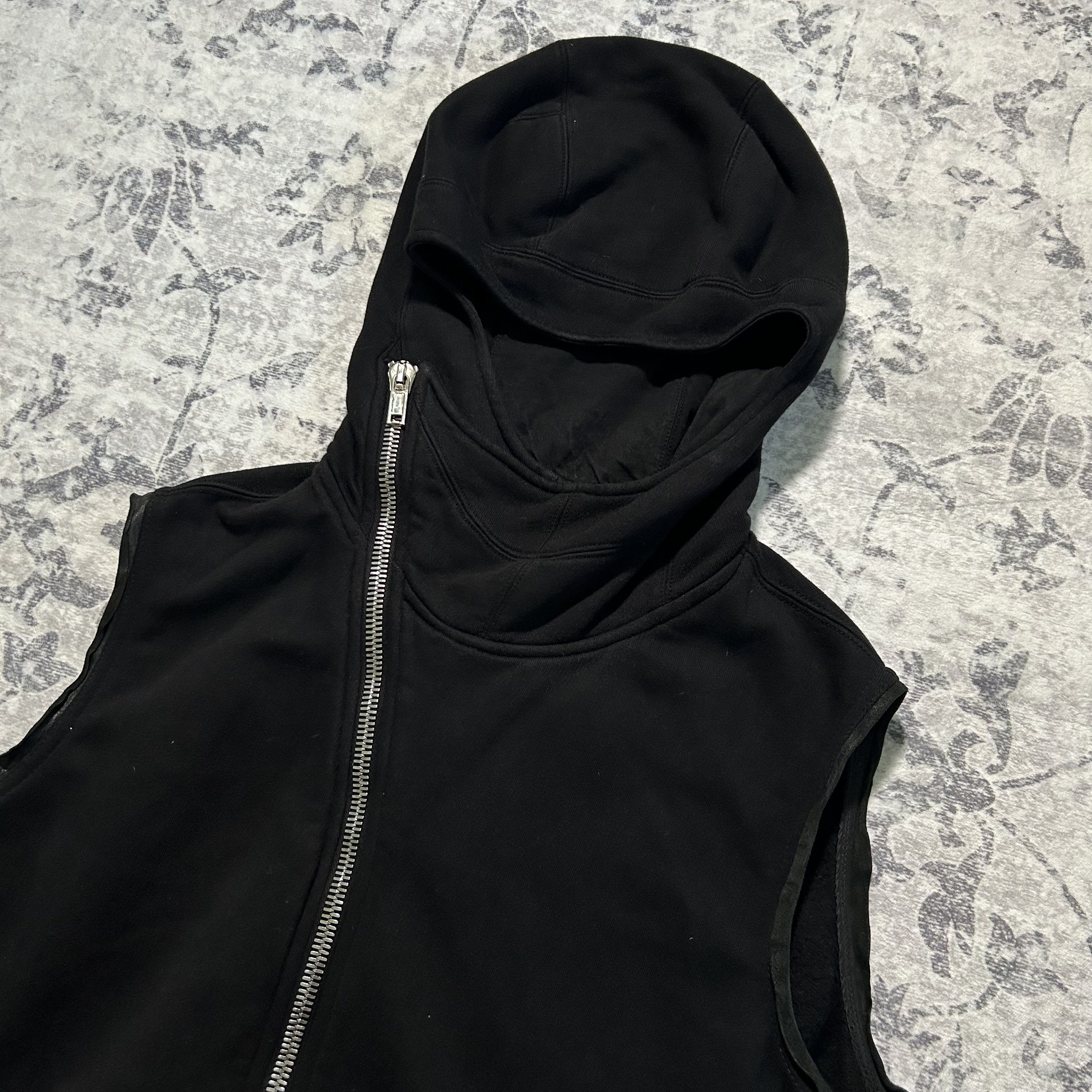 Rick Owens Drkshdw Rick Owen Drkshdw Scuba Vest Zip Up Size US S / EU 44-46 / 1 - 2 Thumbnail