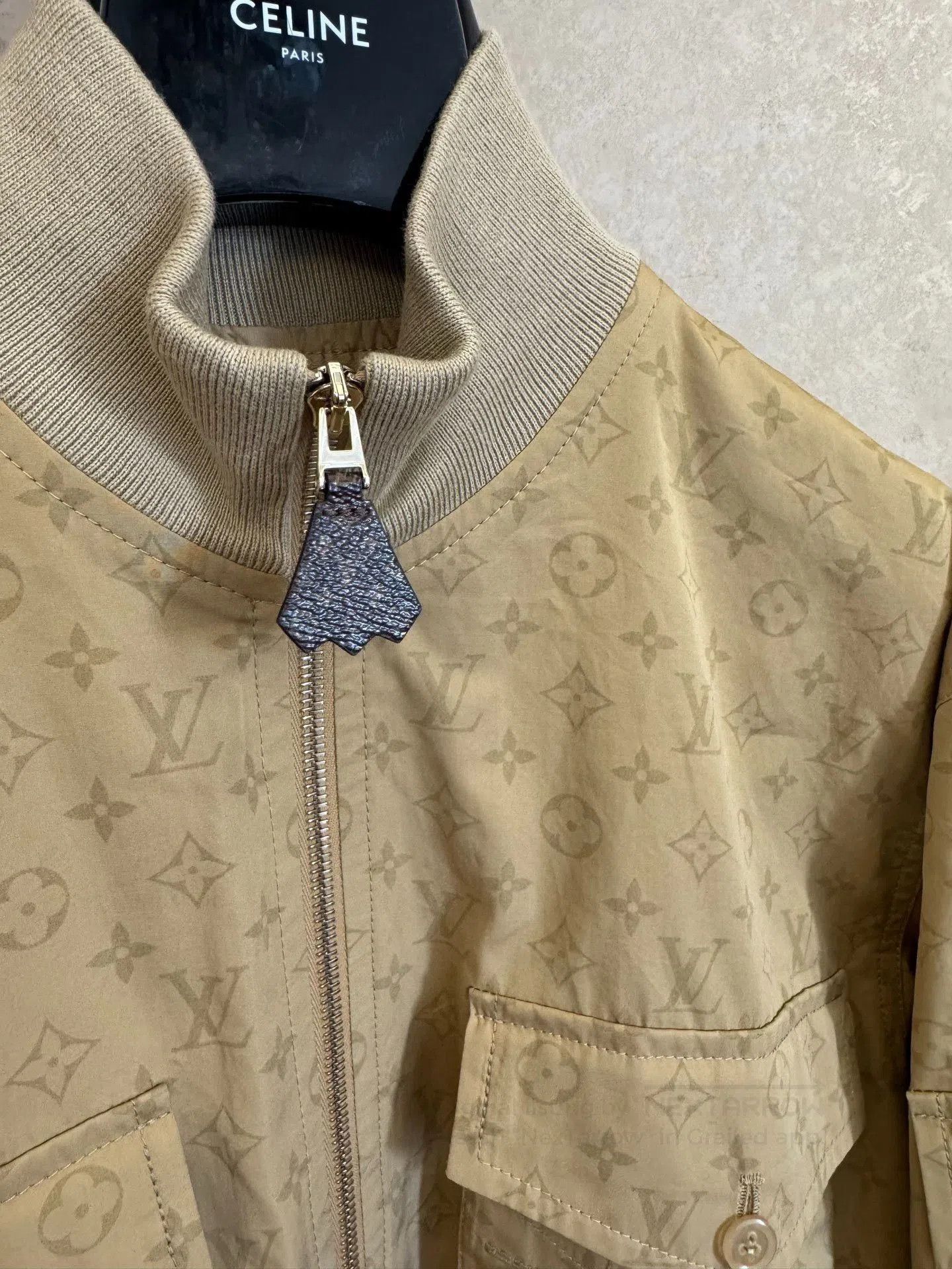 Louis Vuitton LV Full Logo Jacket. Size S / US 4 / IT 40 - 2 Thumbnail