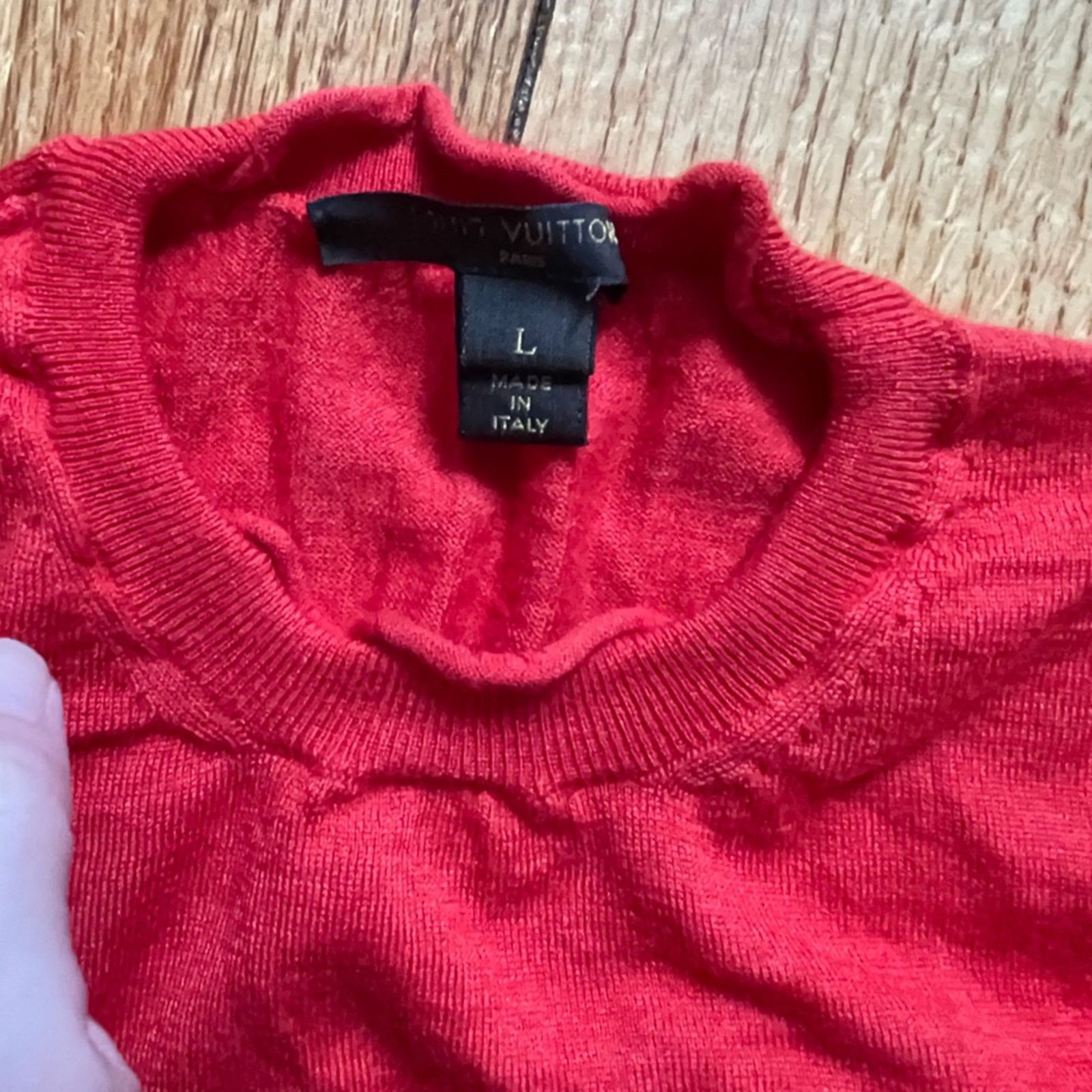 Louis Vuitton Louis Vuitton Cashmere Sweater, Size: Large Size L / US 10 / IT 46 - 5 Thumbnail