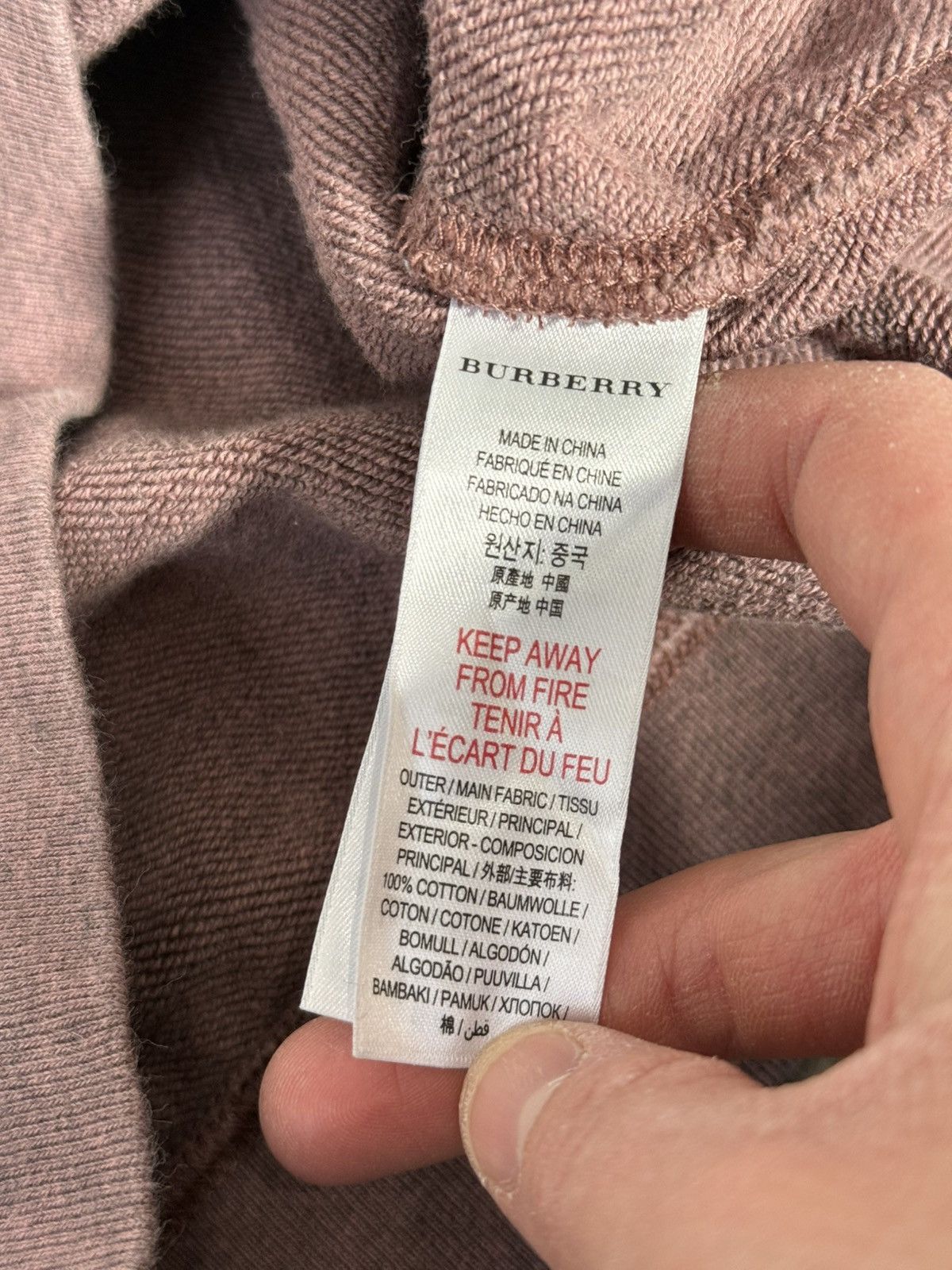 Burberry Burberry Children Striped Kid's Sweatshirt Size US XXS / EU 40 - 5 Thumbnail