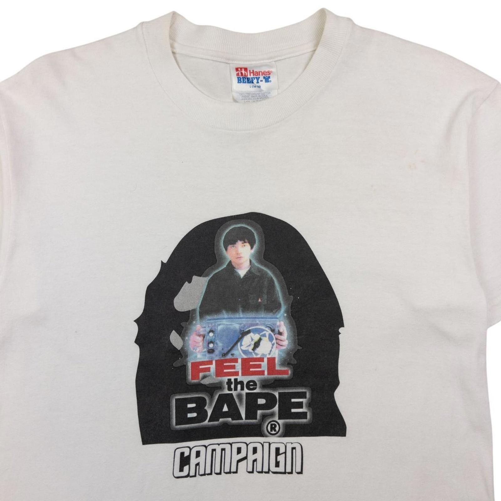 Bape Vintage Bape Archive Collection Feel The Bape TShirt Size XS Size ONE SIZE - 3 Thumbnail