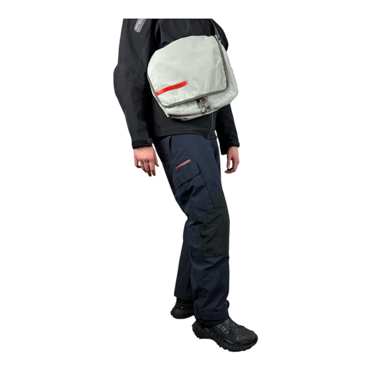 Prada × Vintage Prada Ski Pants Vintage SS03 RARE💀 Size US 33 - 4 Thumbnail