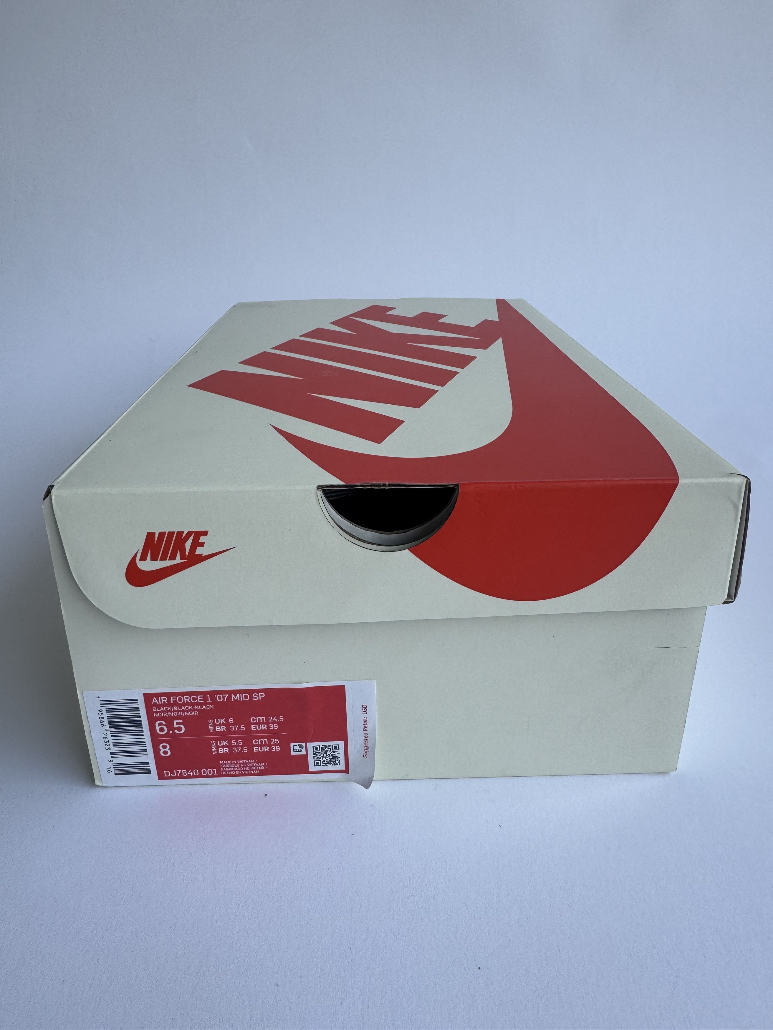 Nike × Stussy AIR FORCE 1 '07 MID SP Size US 6.5 / EU 39-40 - 9 Thumbnail