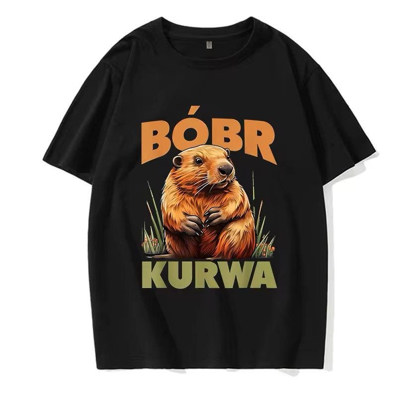 Japanese Brand × Vintage '90s T-shirt bobr kurwa Size US M / EU 48-50 / 2 - 2 Thumbnail