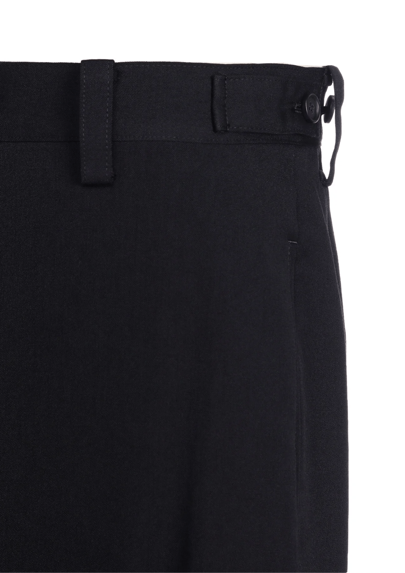 Yohji Yamamoto Yohji Yamamoto Femme - WOOL BACKSIDE WRAP S PANTS Size 40" / US 18 - 4 Thumbnail