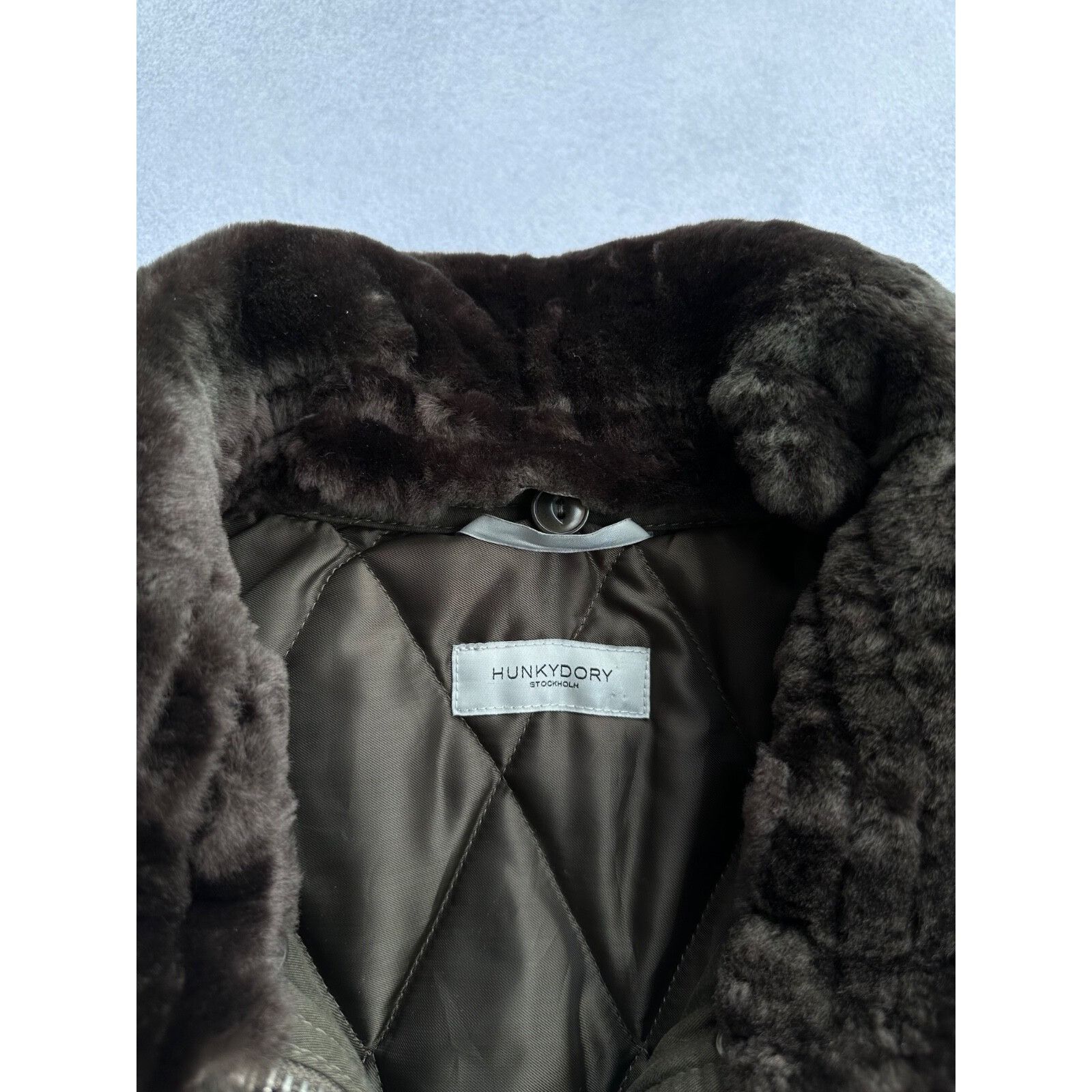 Vintage Hunkydory Stockholm Woman Puffer Fur Jacket Size S / US 4 / IT 40 - 6 Thumbnail