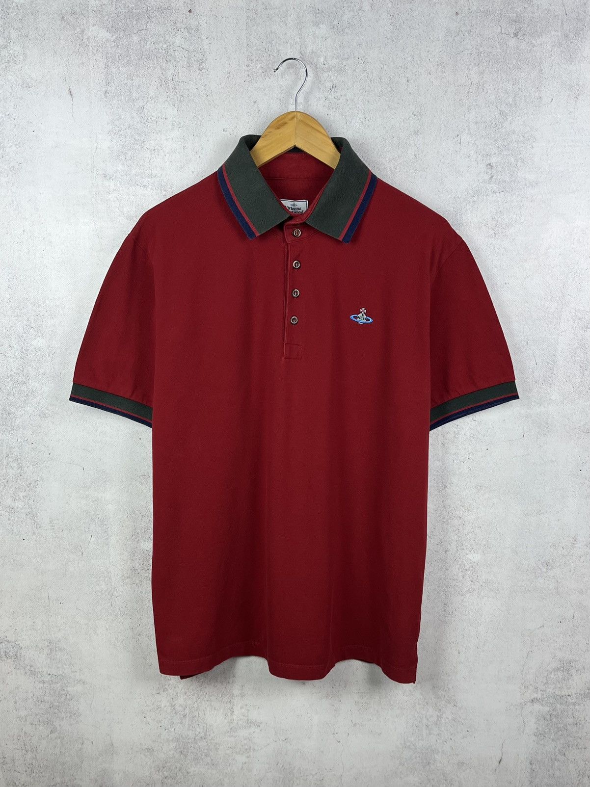 Vivienne Westwood Luxury Polo T-Shirt Retro Rare Hype Y2K