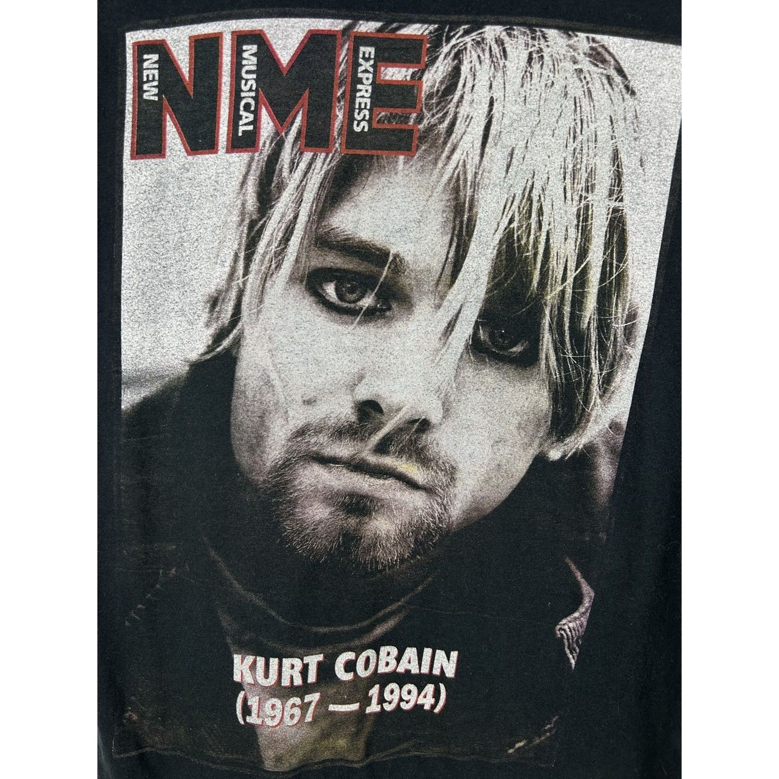 Band Tees 00s Vintage Nirvana NME Kurt Cobain Memorial 1967-1994 Tee Size US S / EU 44-46 / 1 - 2 Thumbnail