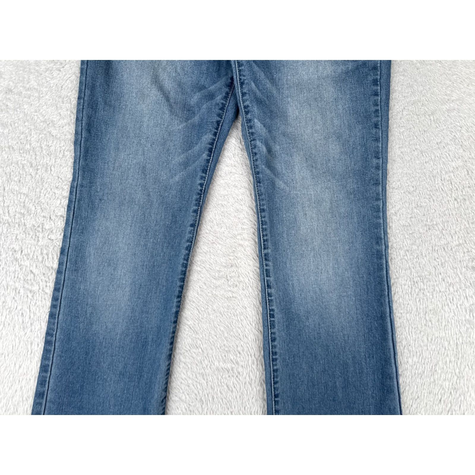Vintage D. Jeans Women's Bootcut Jeans 10 Blue Denim Mid Rise Stretch Pockets American Classic Size 32" / US 10 / IT 46 - 3 Thumbnail