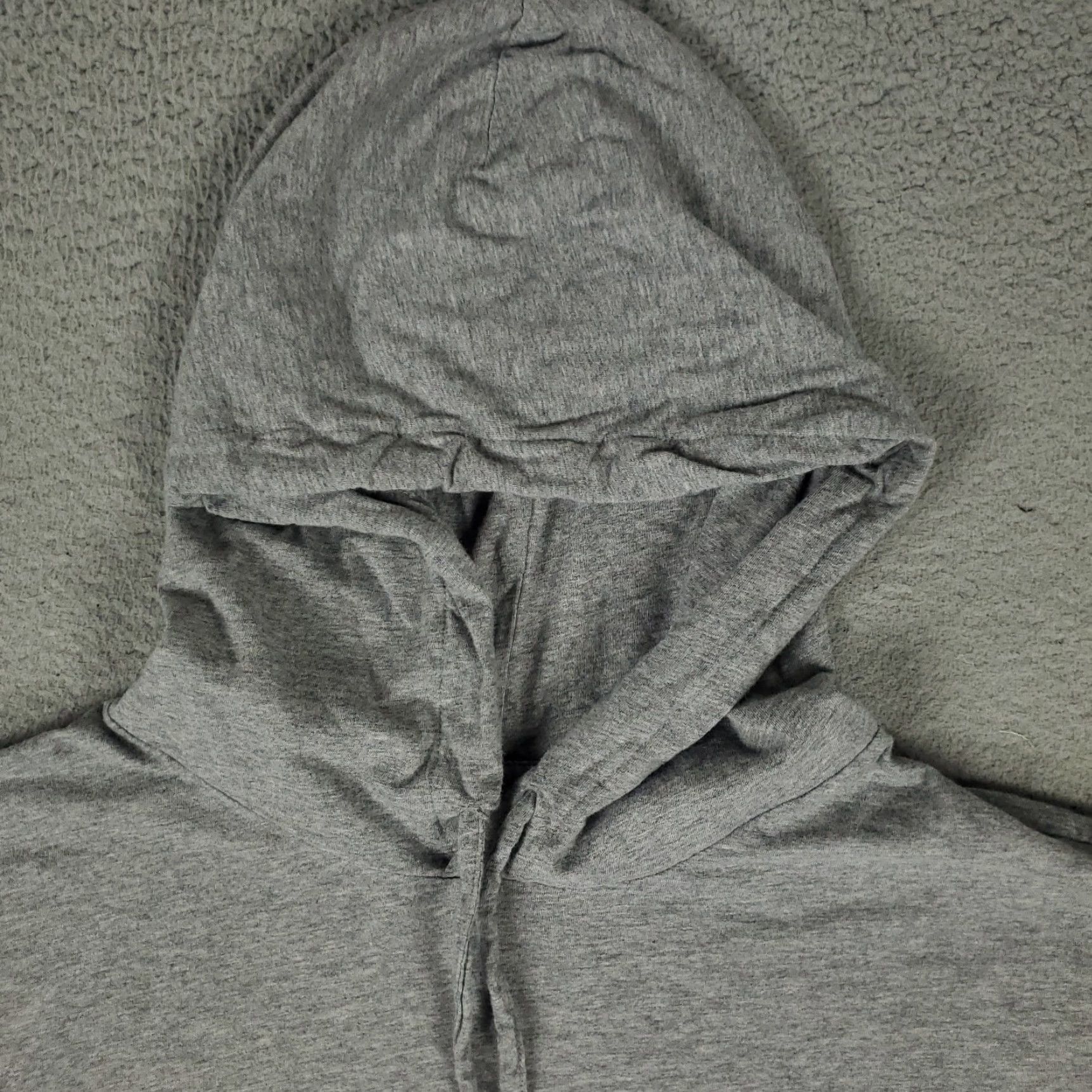 Ralph Lauren VINTAGE Ralph Lauren Hoodie Mens 2XLT Long Sleeve Gray Cotton Pullover Logo Mock Neck All Seasons Size US XXL / EU 58 / 5 - 2 Thumbnail