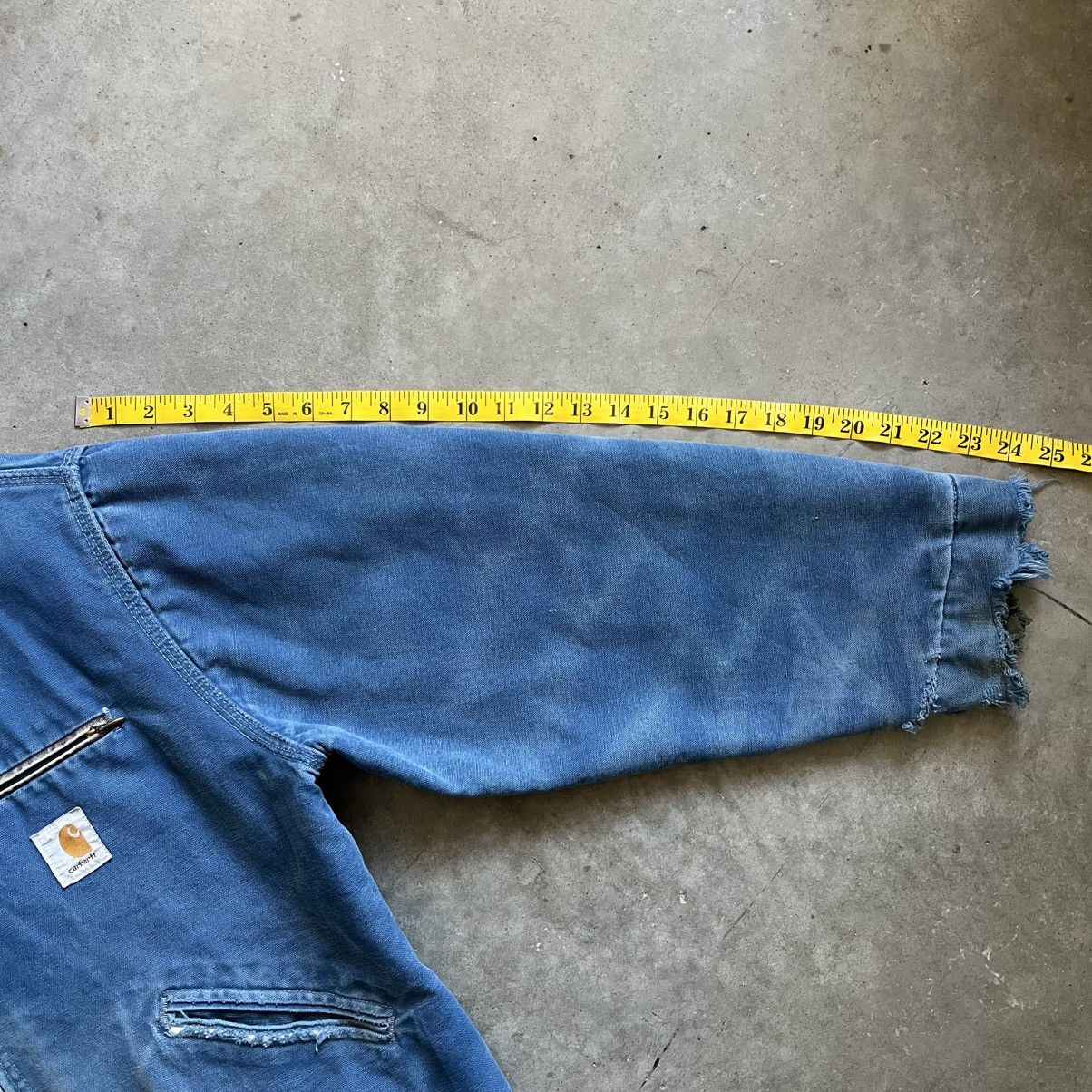 Carhartt Carhartt JB1215 Blue Detroit Jacket Rare Size Large Vintage Size US L / EU 52-54 / 3 - 14 Thumbnail
