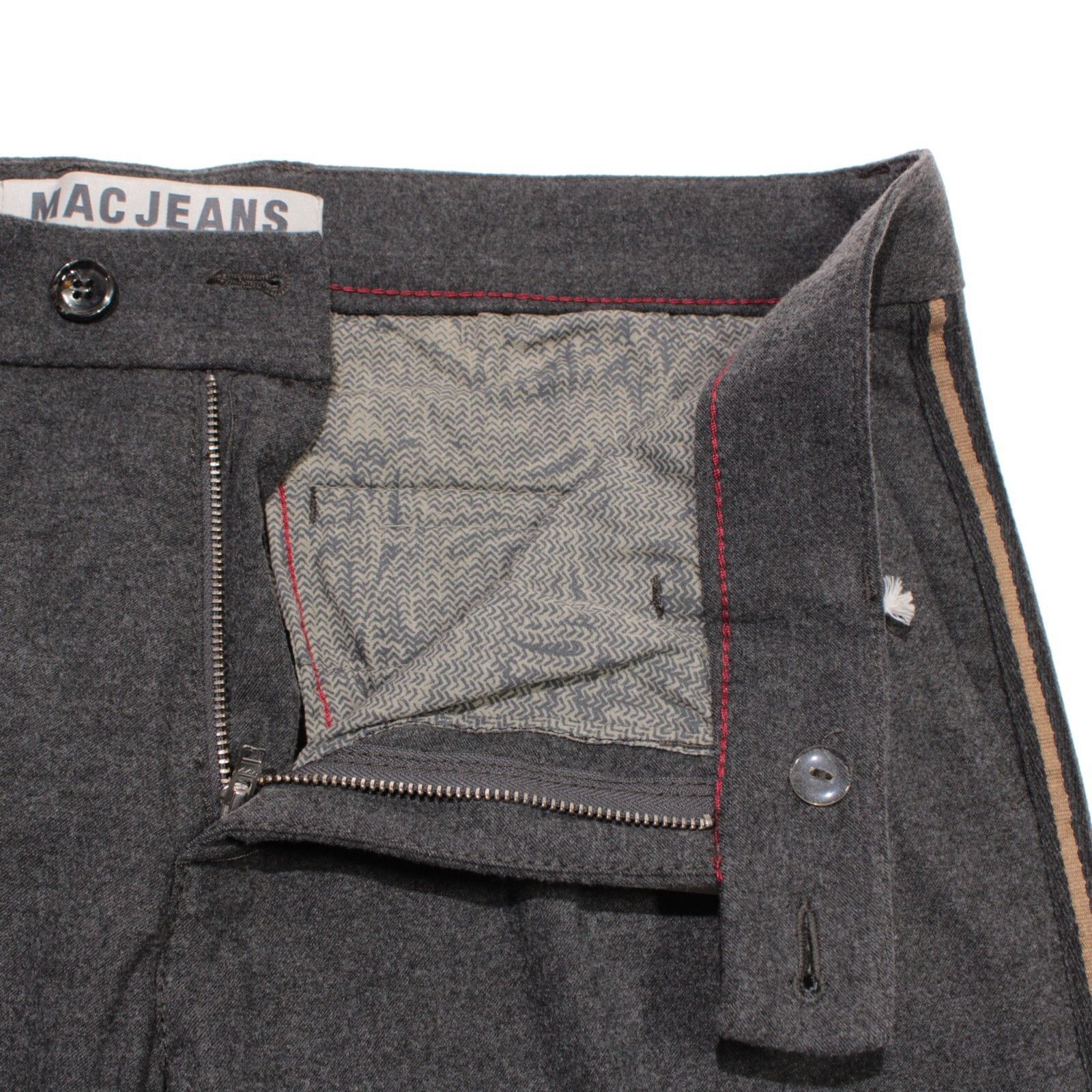 MAC Jeans Mac Jeans New with tags Dress Pants Size 34 US In Gray Size US 34 / EU 50 - 3 Thumbnail
