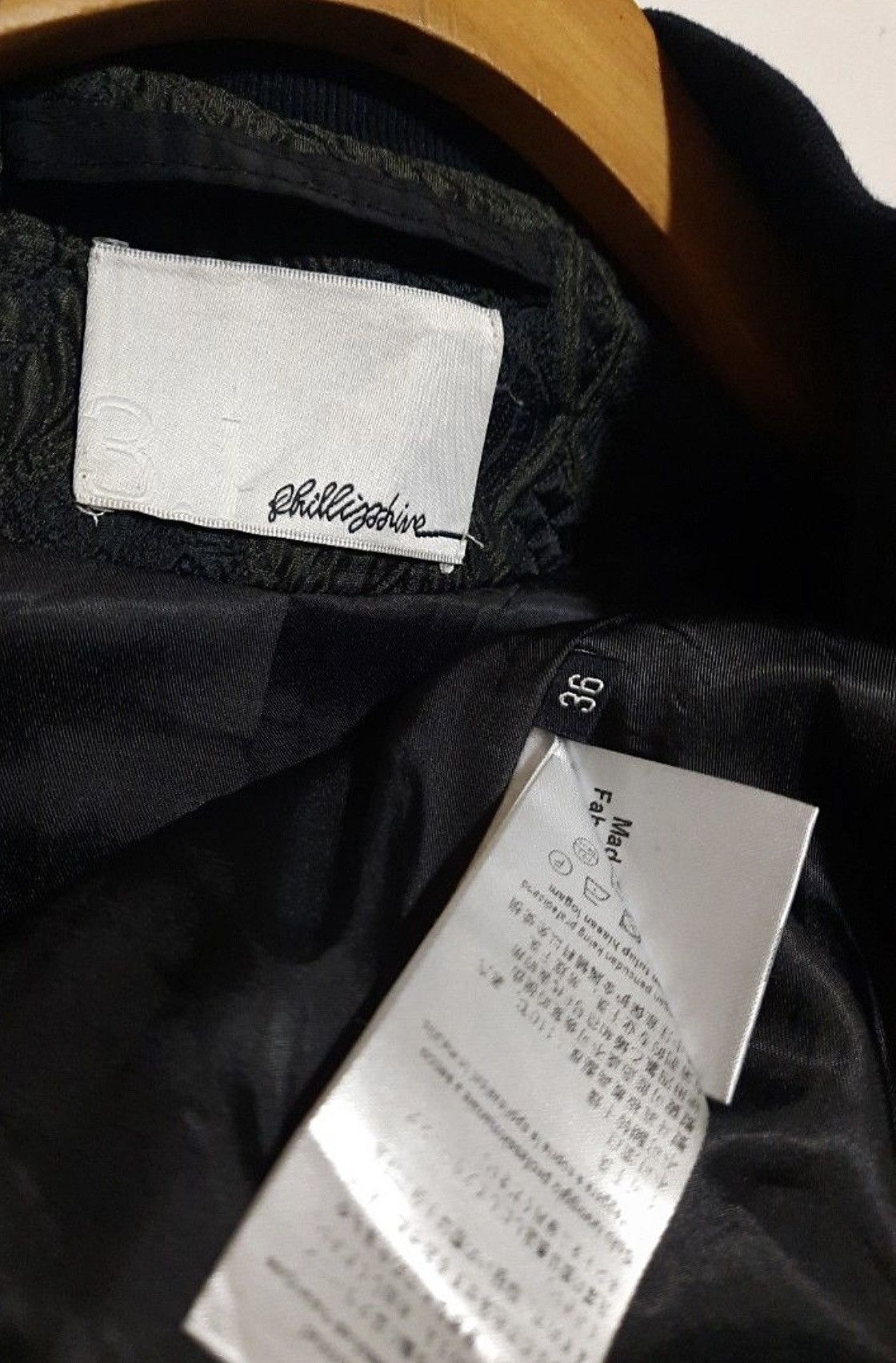 3.1 Phillip Lim 🔥 3.1 Phillip Lim Jacket 🔥 Black Embroidered Bomber Size M / US 6-8 / IT 42-44 - 5 Thumbnail