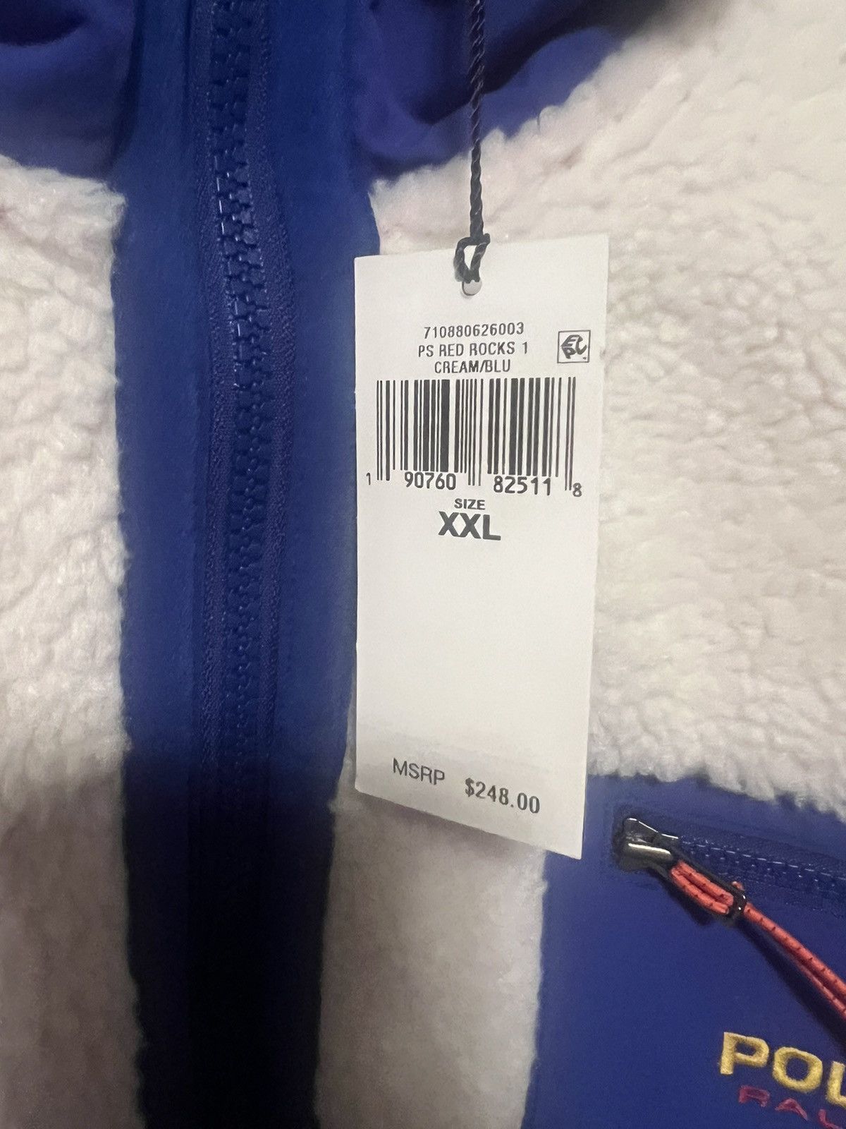 Polo Ralph Lauren Polo Ralph Lauren Polo Sport Fleece Zip Up Jacket Sz 2XL Size US XXL / EU 58 / 5 - 3 Thumbnail